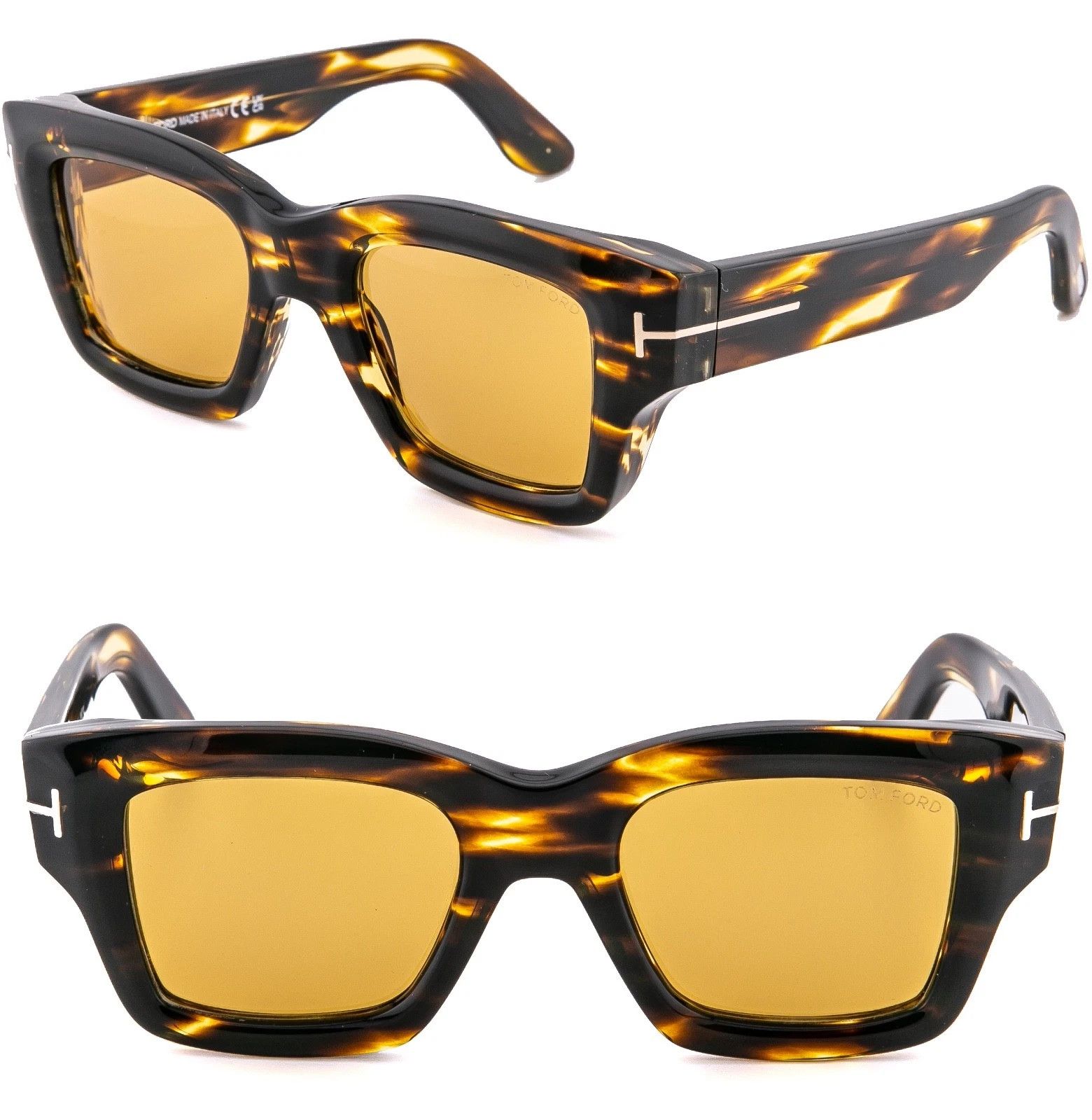 Tom Ford TOM FORD ILIAS TF1154 52E Brown FT1154 Sunglasses 1154 Size ONE SIZE - 1 Thumbnail