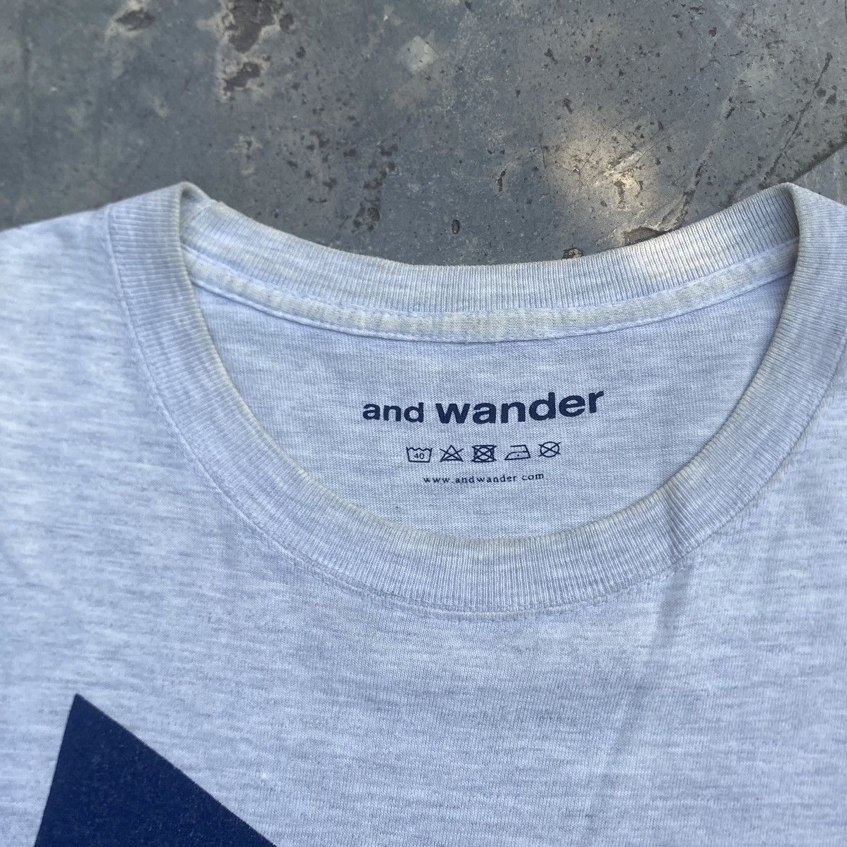 And Wander And Wander Logo Tshirt Size US M / EU 48-50 / 2 - 4 Thumbnail