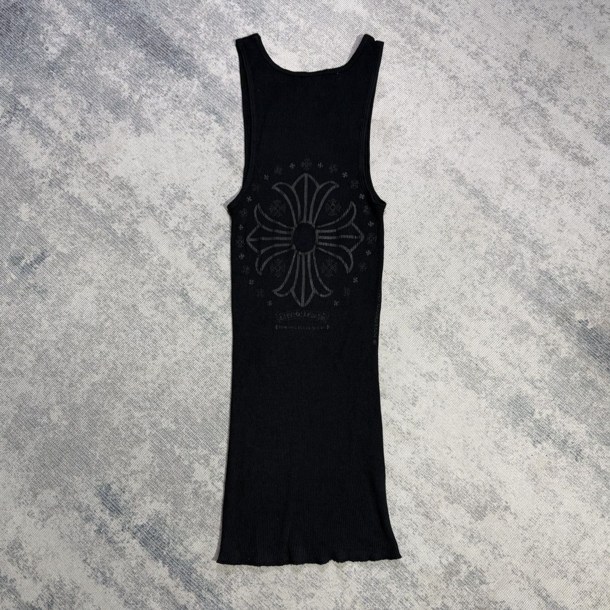 Chrome Hearts Like new! Y2K Tonal Cross Plus Tanktop Size US S / EU 44-46 / 1 - 2 Thumbnail