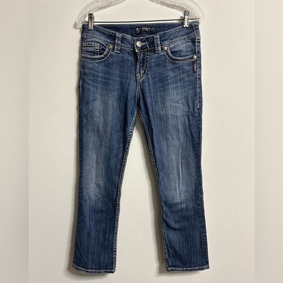 Silver Jeans Co. Silver Jeans Women’s Suki Capri’s Size 27" / US 4 / IT 40 - 1 Thumbnail