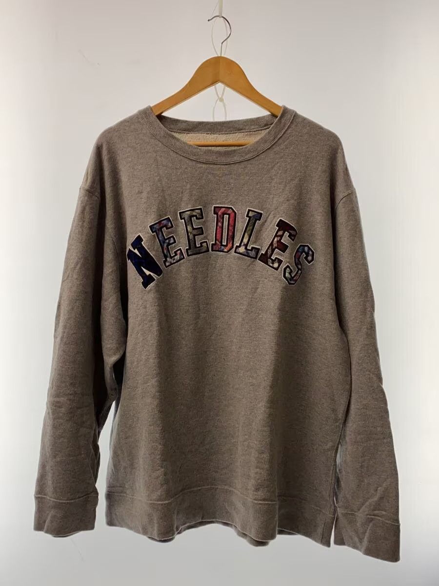 Needles College Arch Logo Boxy Sweatshirt Size US XL / EU 56 / 4 - 1 Thumbnail