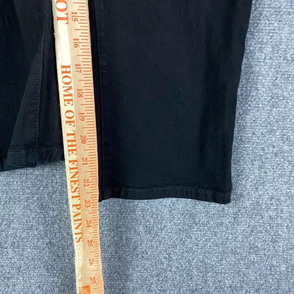 NYDJ NYDJ Jeans Women's Size 6 Capri High Rise Black Denim Adults Size 28" / US 6 / IT 42 - 5 Thumbnail