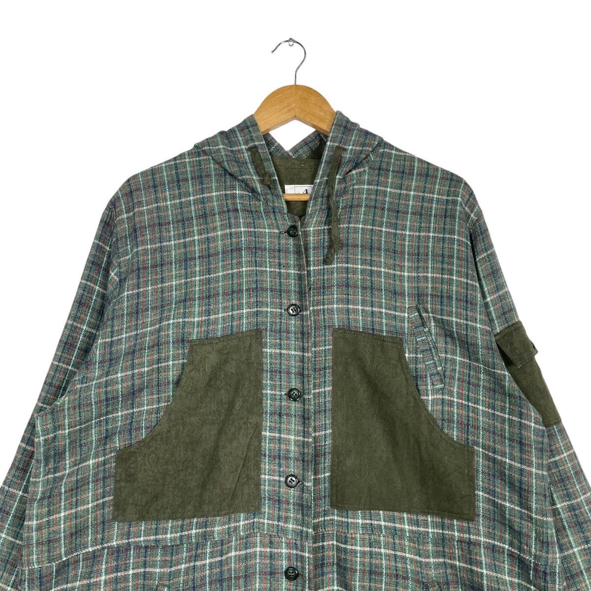 Japanese Brand × Vintage 💥ST FOUR CLUB TARTAN LONG JACKET Size US L / EU 52-54 / 3 - 2 Thumbnail