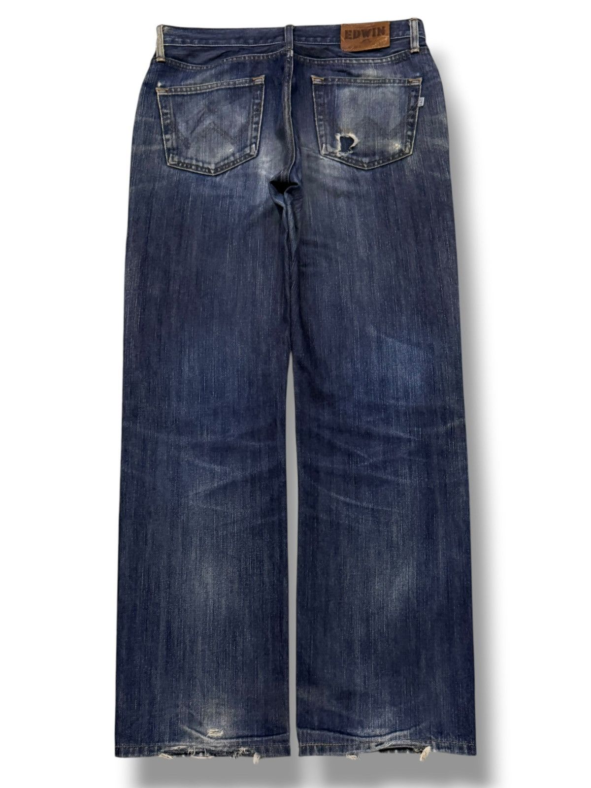 Edwin Vintage Edwin 403 Japan Denim Jeans | Vintage Straight | W32 Size US 32 / EU 48 - 3 Thumbnail