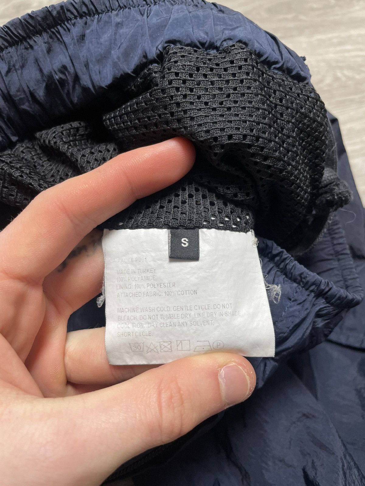 PACCBET PACCBET NAVY BLUE NYLON TRACK PANTS RRP-310£ Size US 30 / EU 46 - 10 Thumbnail