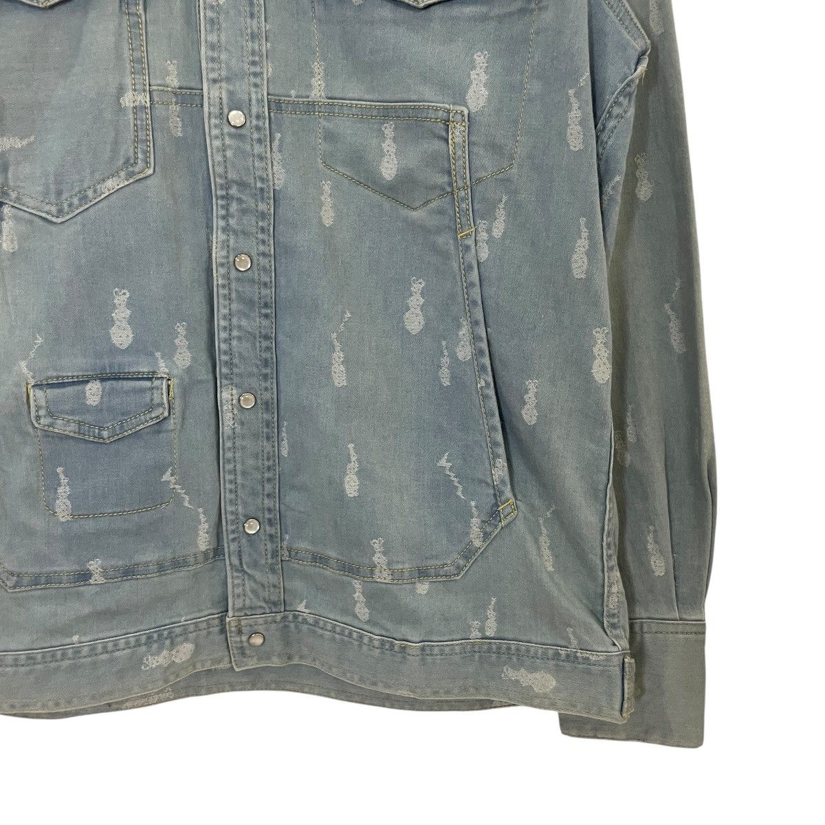 Tsumori Chisato Vintage Tsumori Chisato By Issey Miyake Denim Jacket Size US M / EU 48-50 / 2 - 4 Thumbnail