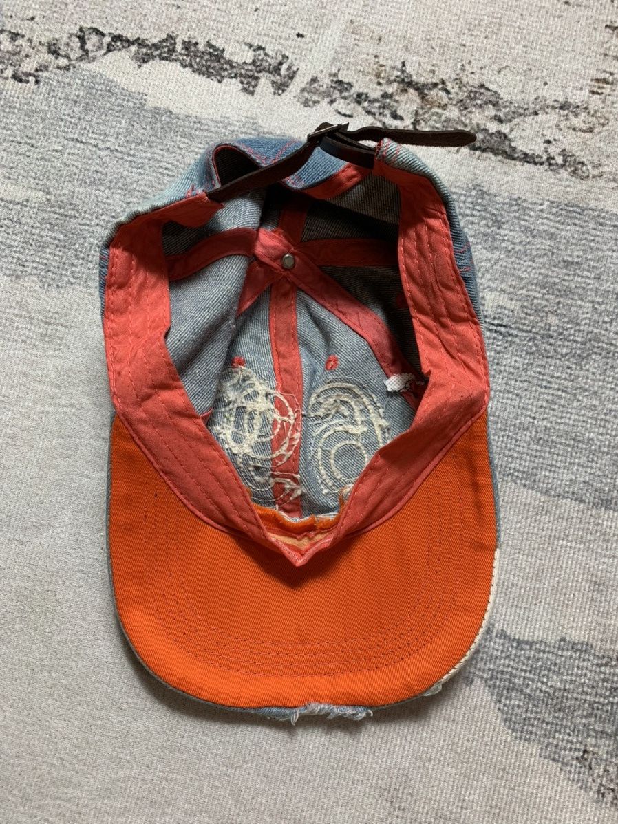 Hysteric Glamour × If Six Was Nine × Japanese Brand Undefined Japan 69 Skull Y2k Distressed Hat Size ONE SIZE - 5 Thumbnail