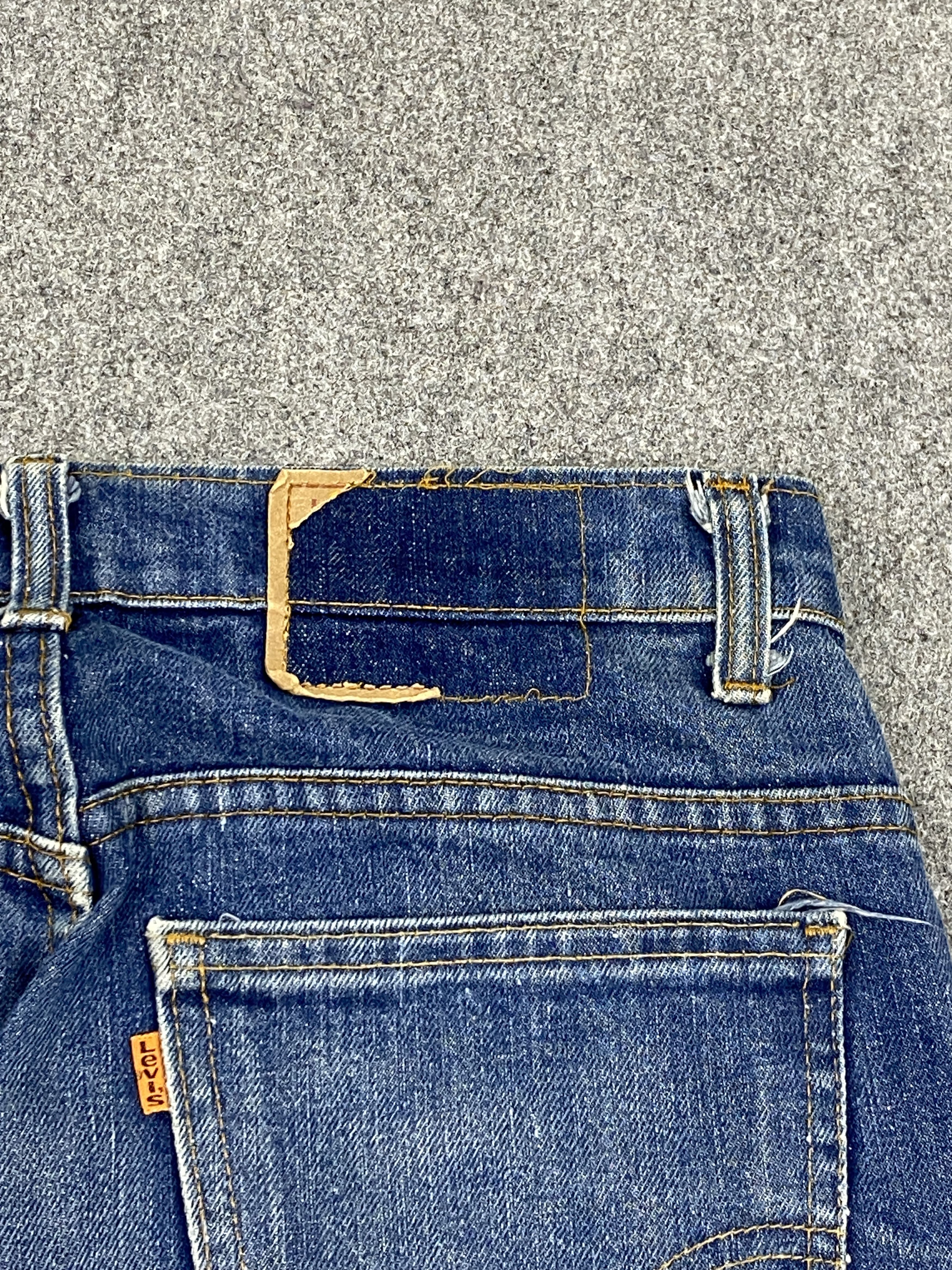 Levi's Vintage 80s Levis 519 Orange Tab Flared Denim DP2737 Size US 31 - 5 Thumbnail