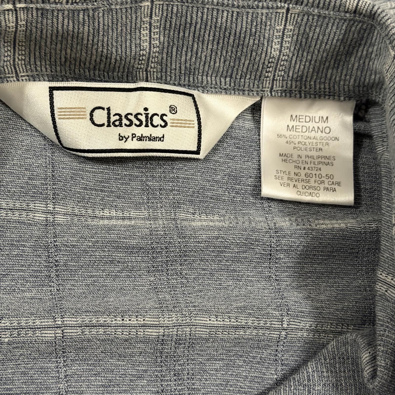 Other Vintage 90s Classics by Palmland Striped Polo Pocket Shirt Size US M / EU 48-50 / 2 - 3 Thumbnail