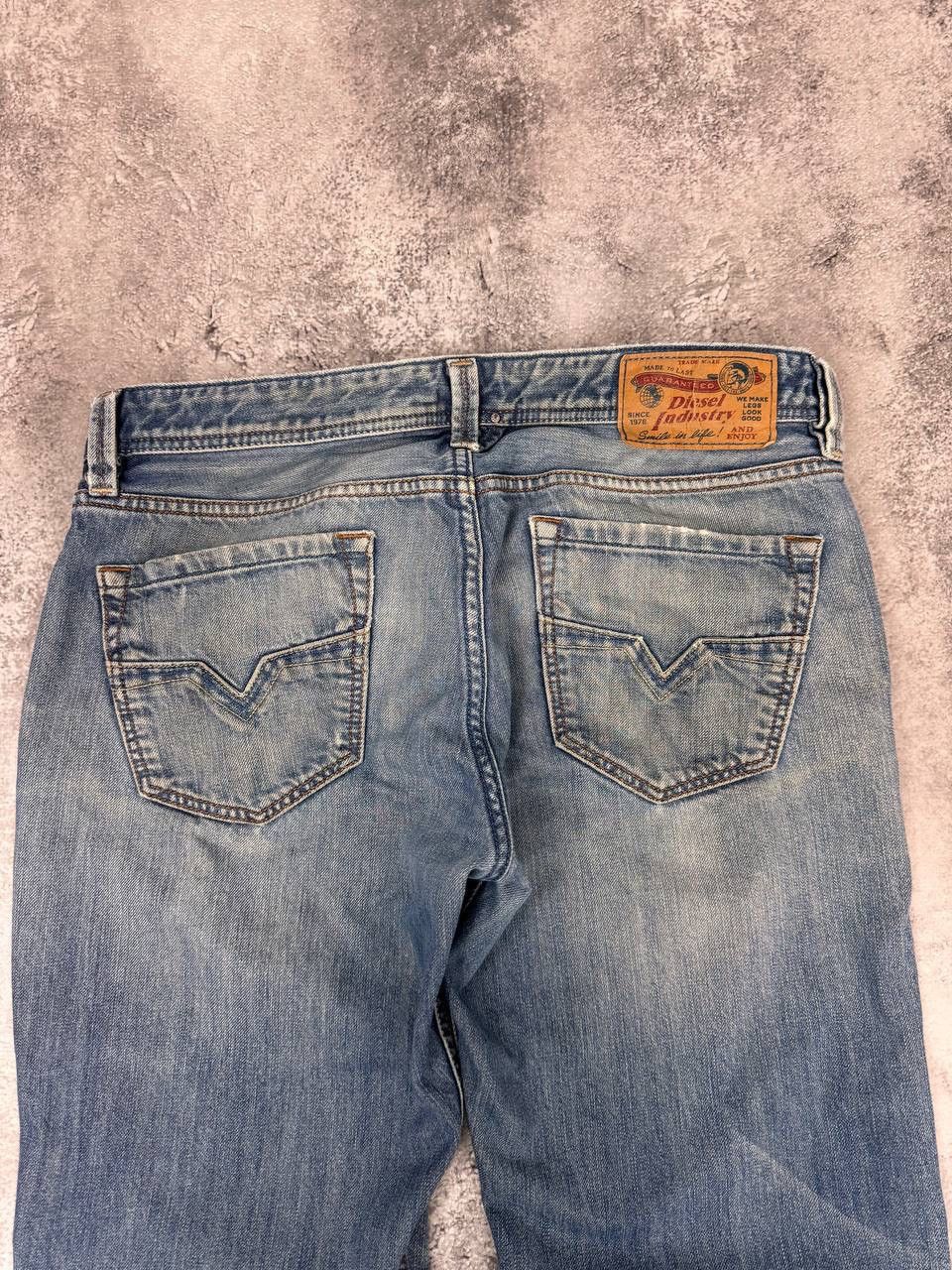 Diesel Diesel Mens Basic Blue Pants Jeans Denim Size US 32 / EU 48 - 3 Thumbnail