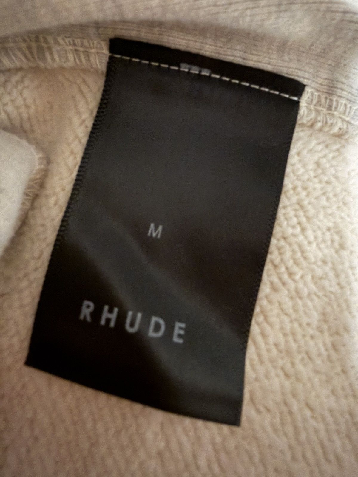 Rhude RHUDE beige crewneck Size M Size US M / EU 48-50 / 2 - 4 Thumbnail