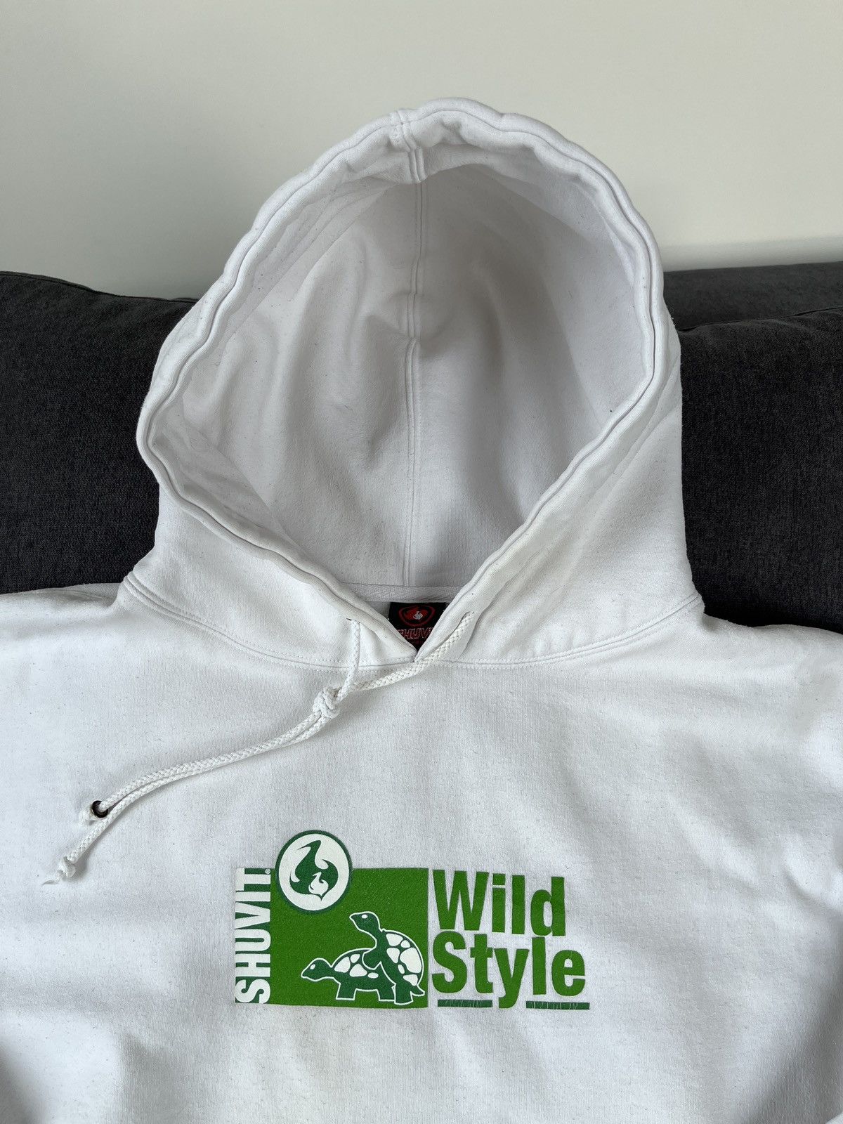 Alien Workshop × Hook-Ups × Shorty's Skateboards Vintage SHUVIT Skateboards Wild Style Sex Skate Hoodie Size US XL / EU 56 / 4 - 3 Thumbnail