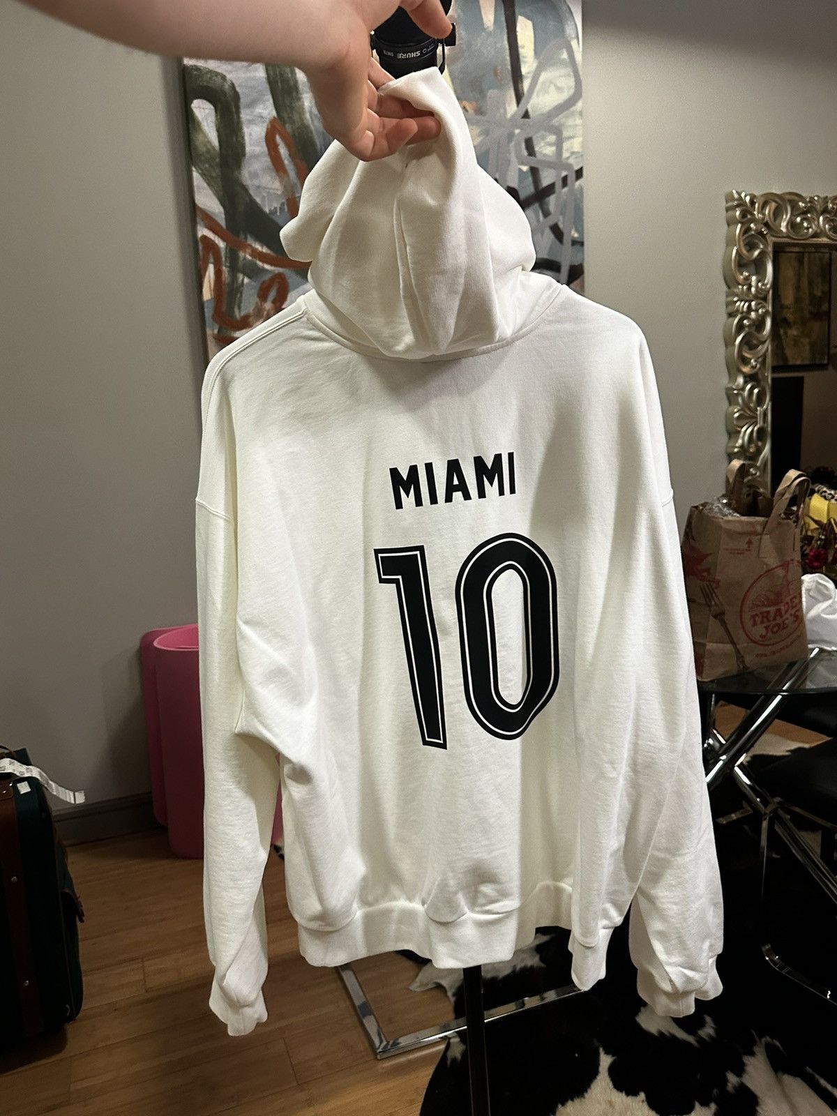 Balenciaga Balenciaga Soccer Hoodie Miami Exclusive Size US L / EU 52-54 / 3 - 4 Thumbnail