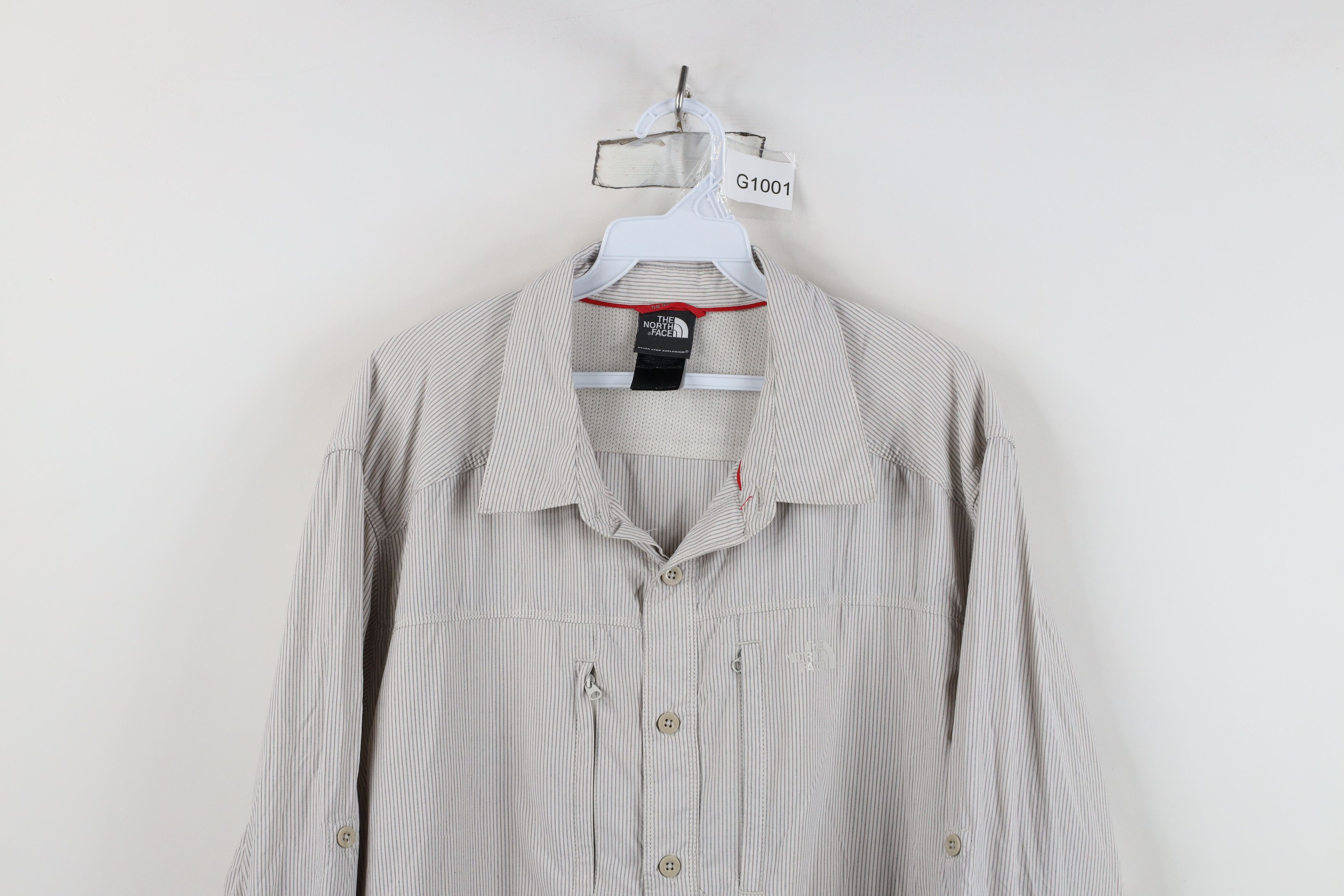The North Face Vintage The North Face Striped Hiking Trekking Button Shirt Size US XXL / EU 58 / 5 - 2 Thumbnail