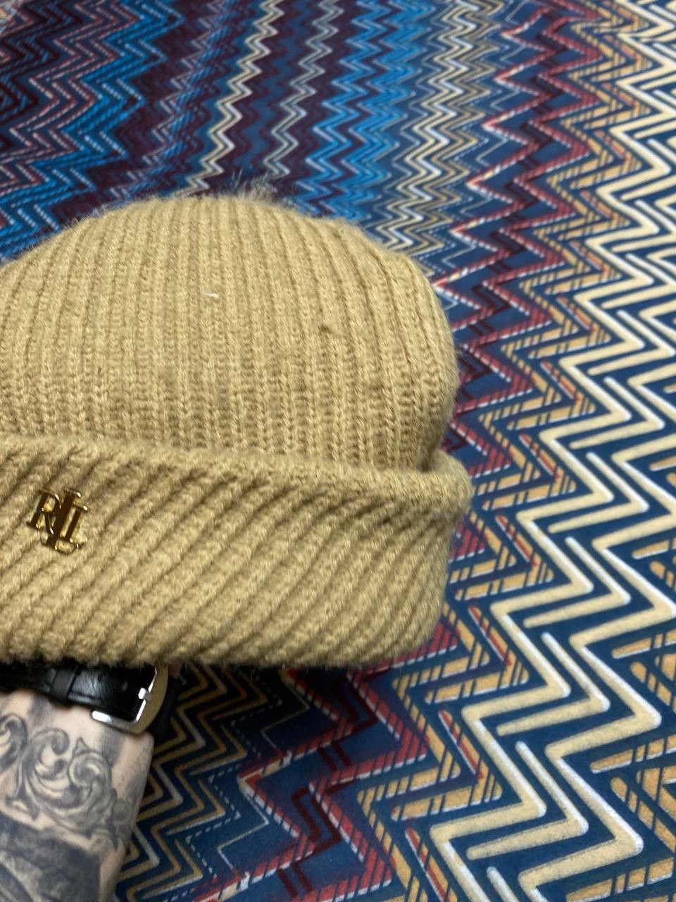 Lauren Ralph Lauren Hats Vintage Lauren Ralph Lauren Y2K beige Streetwear Size ONE SIZE - 4 Thumbnail