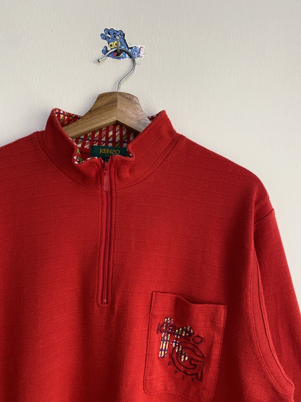 Kenzo Kenzo Golf Japan Half Zipper Size US L / EU 52-54 / 3 - 2 Thumbnail