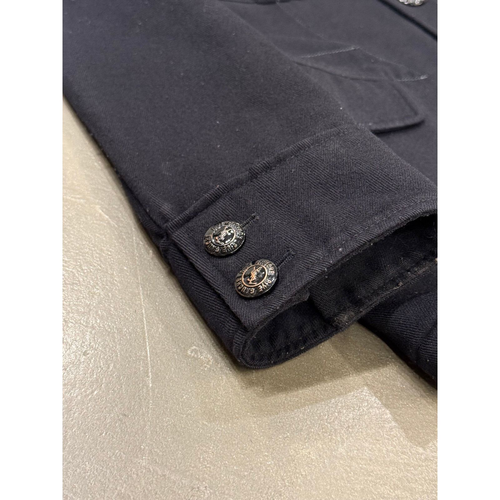 Yves Saint Laurent 2000s Y S Lauren by Pilati wool officer military jacket Size XL / US 12-14 / IT 48-50 - 3 Thumbnail