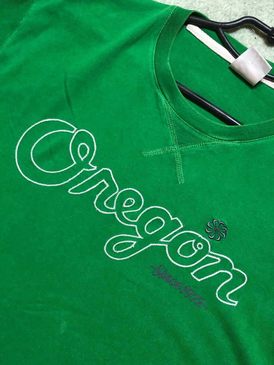 Nike Green T-Shirt Sportwear NIKE Size L Big Print Logo Size US L / EU 52-54 / 3 - 3 Thumbnail
