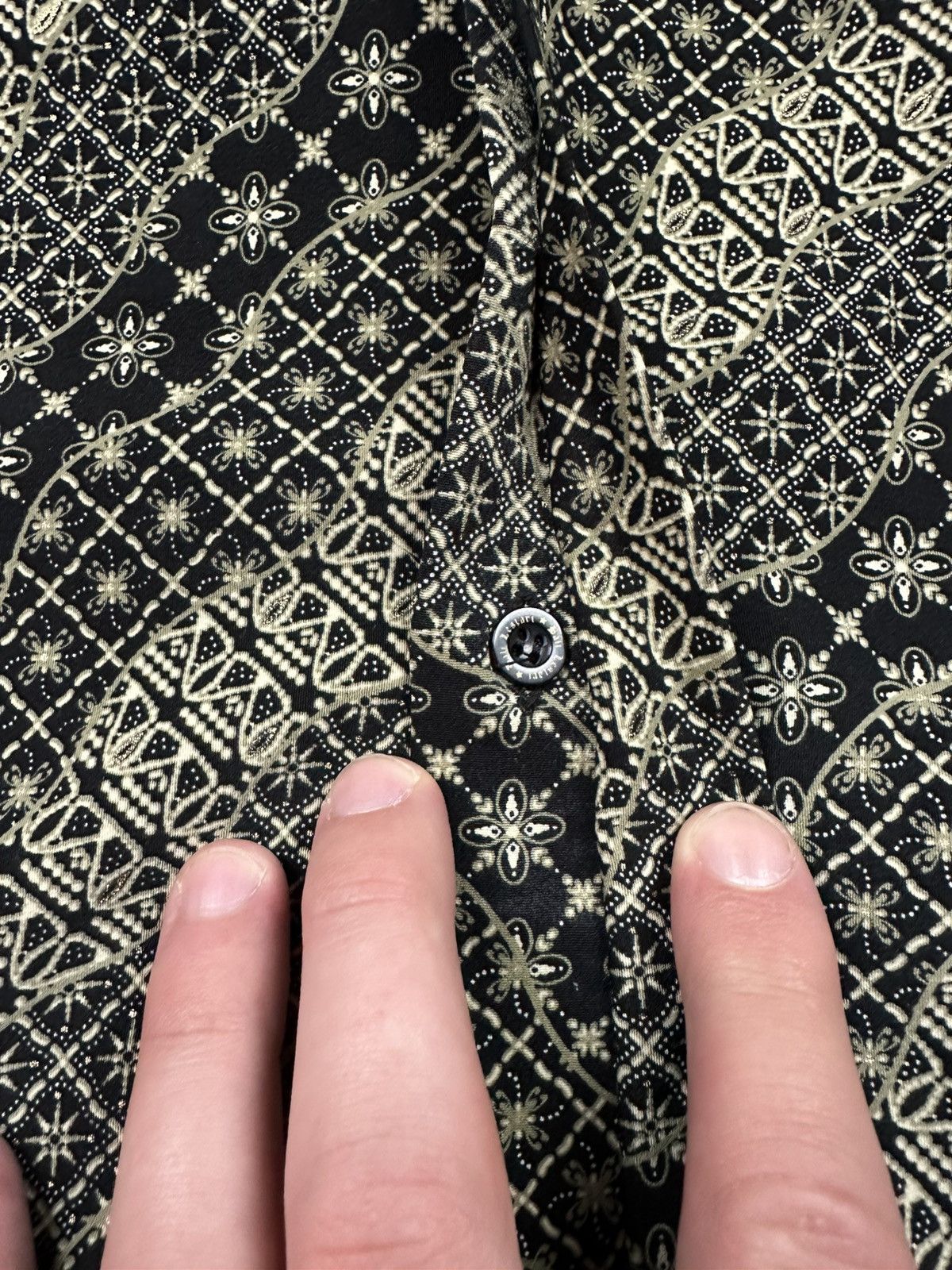 Designer Bali Lestari Ethnic Batik Shirt Vintage Indonesian Pattern Size US XL / EU 56 / 4 - 7 Thumbnail