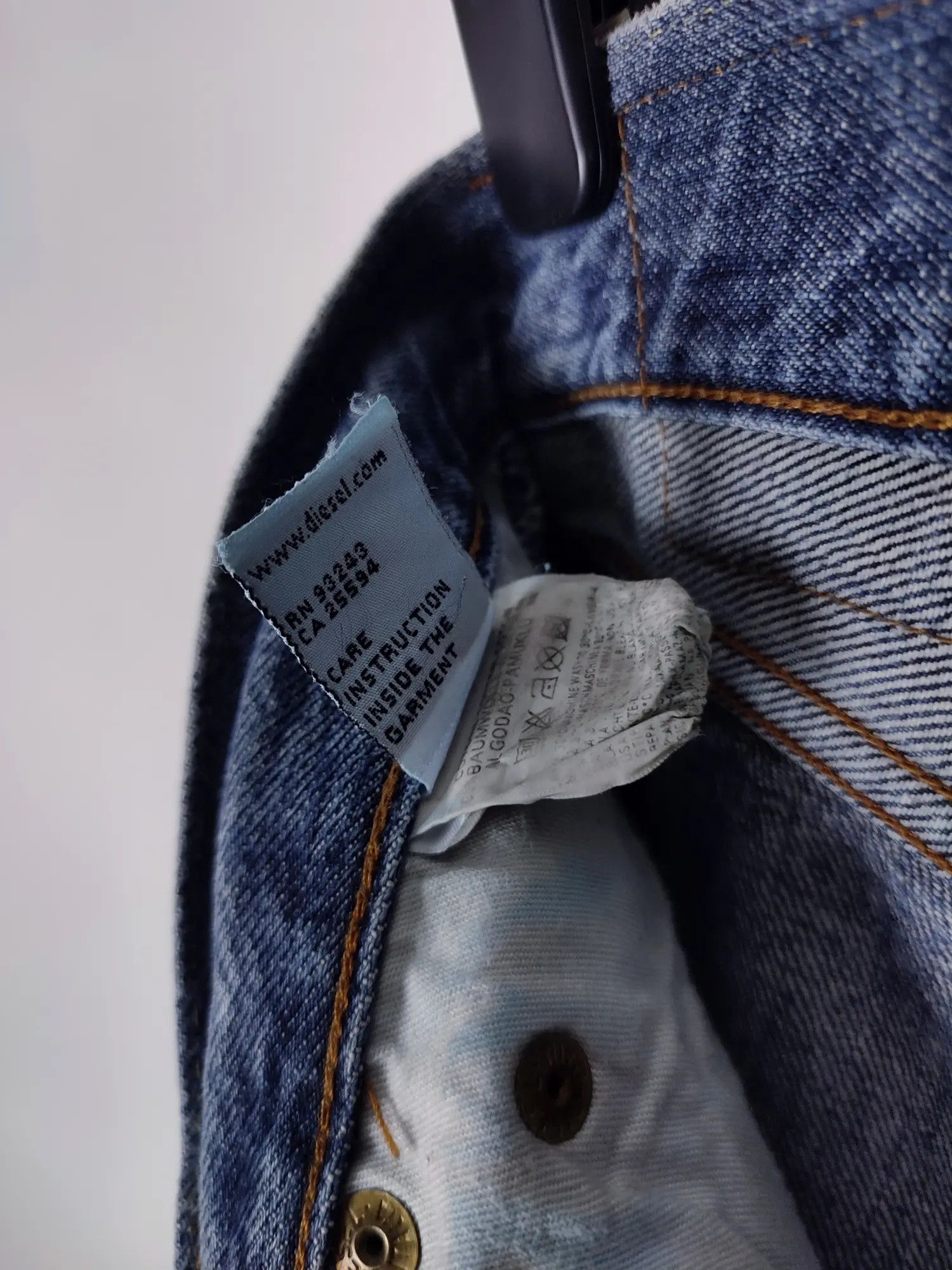 Diesel × Vintage Diesel Distressed Denim Pants Size US 30 / EU 46 - 17 Thumbnail