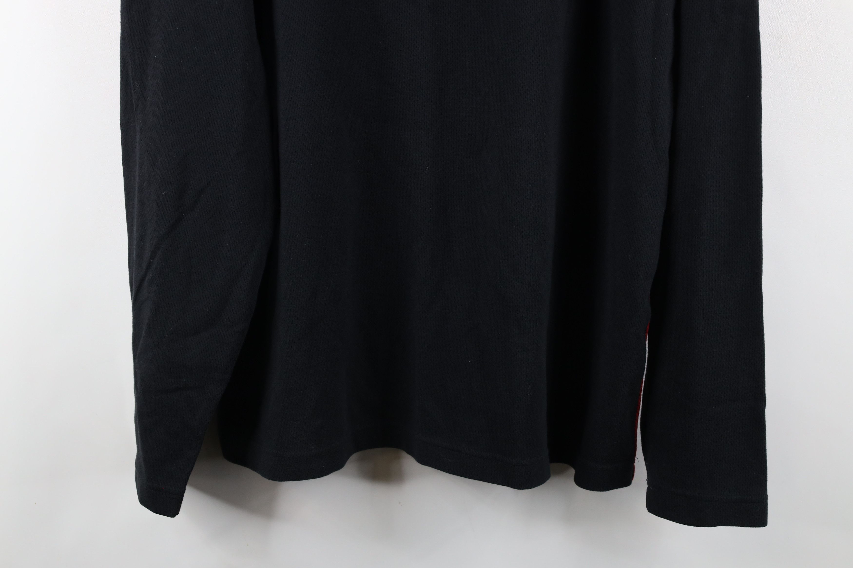 Lands' End × Vintage Vintage Lands End Thermal Knit Half Zip Pullover Sweater Size US L / EU 52-54 / 3 - 3 Thumbnail
