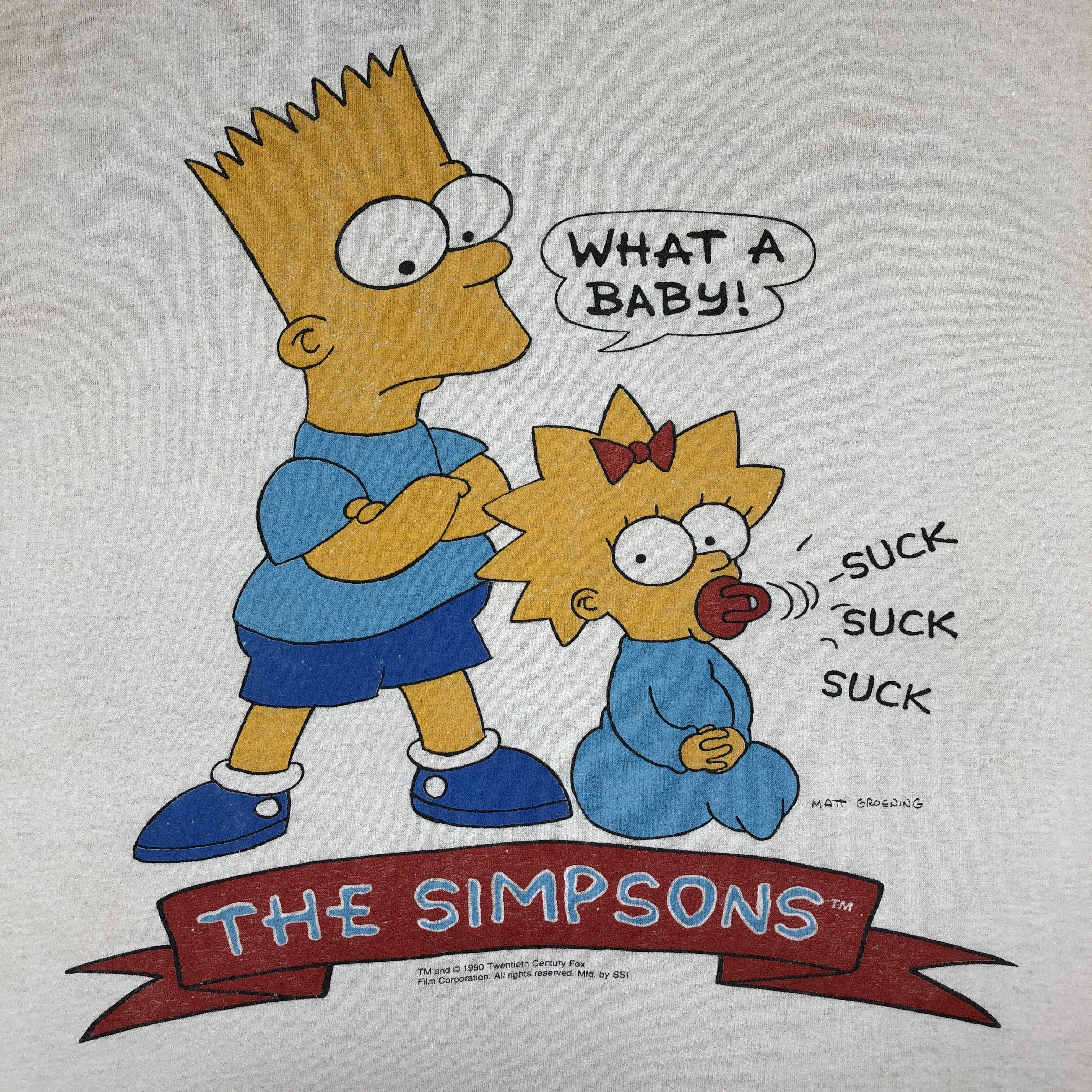 The Simpsons Vintage 90s The Simpsons T-shirt Size US L / EU 52-54 / 3 - 3 Thumbnail