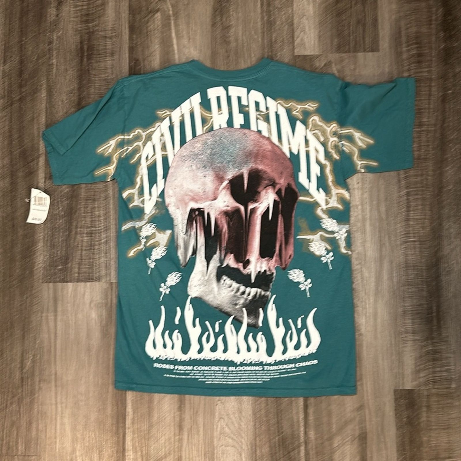 Civil Regime Civil Regime Skull Tee - Small Size US S / EU 44-46 / 1 - 3 Thumbnail