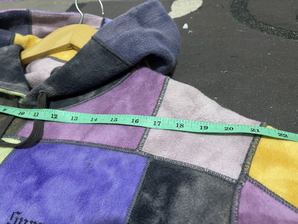 Supreme Supreme SS19 Patchwork Tie Dye Hooded Sweatshirt Medium Size US M / EU 48-50 / 2 - 21 Thumbnail