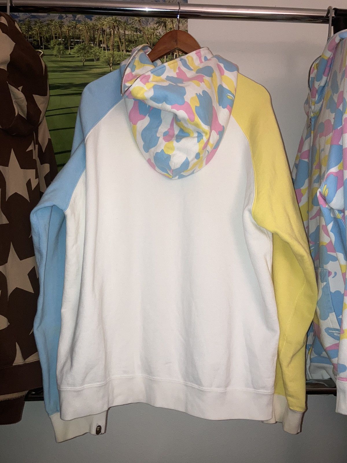 Bape × Nigo Cotton Candy Full Zip Hoodie Size US XL / EU 56 / 4 - 2 Thumbnail