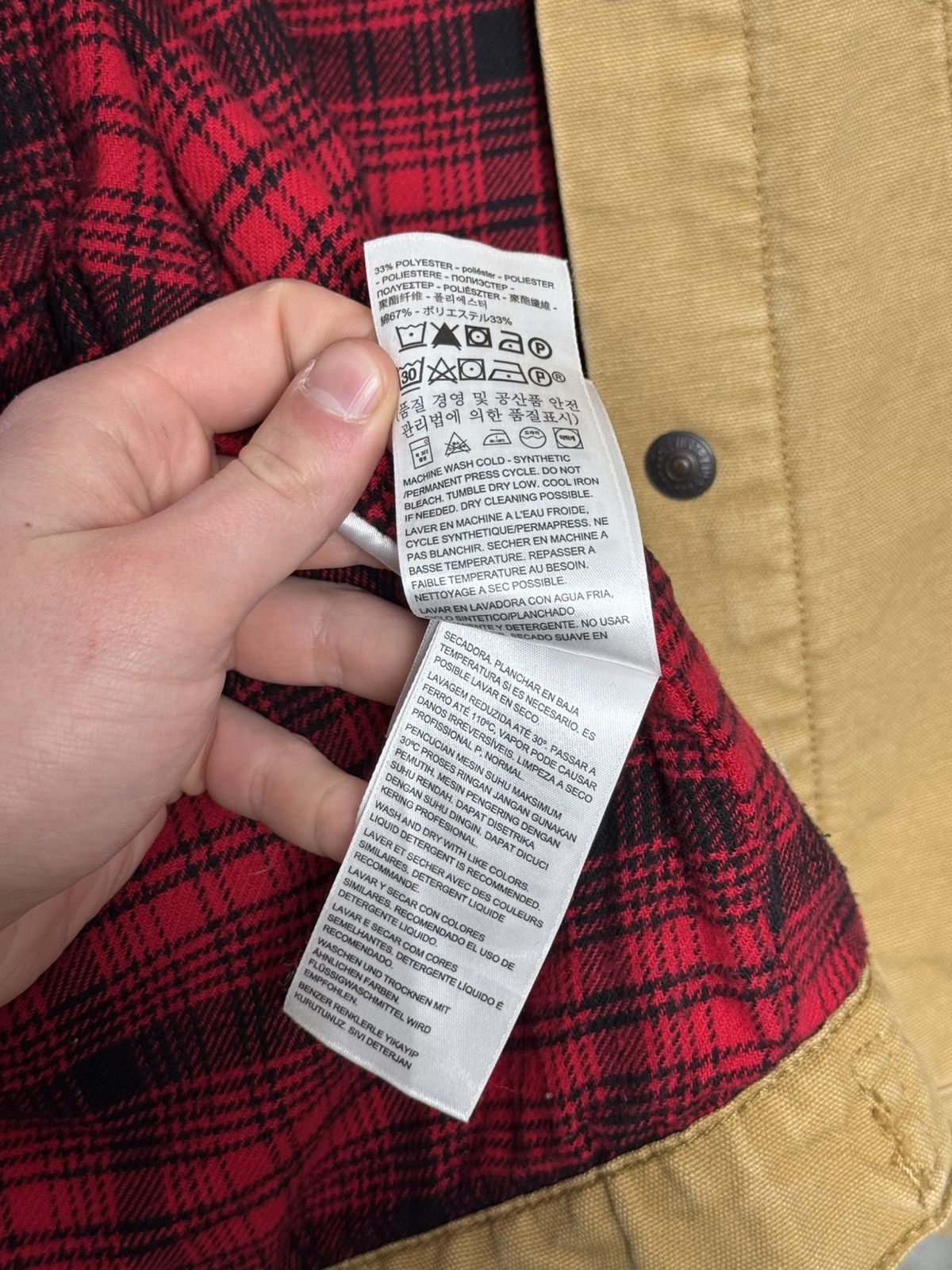 Levi's LEVI'S JUSTIN TIMBERLAKE CANVAS TRUCKER JACKET Size US S / EU 44-46 / 1 - 9 Thumbnail