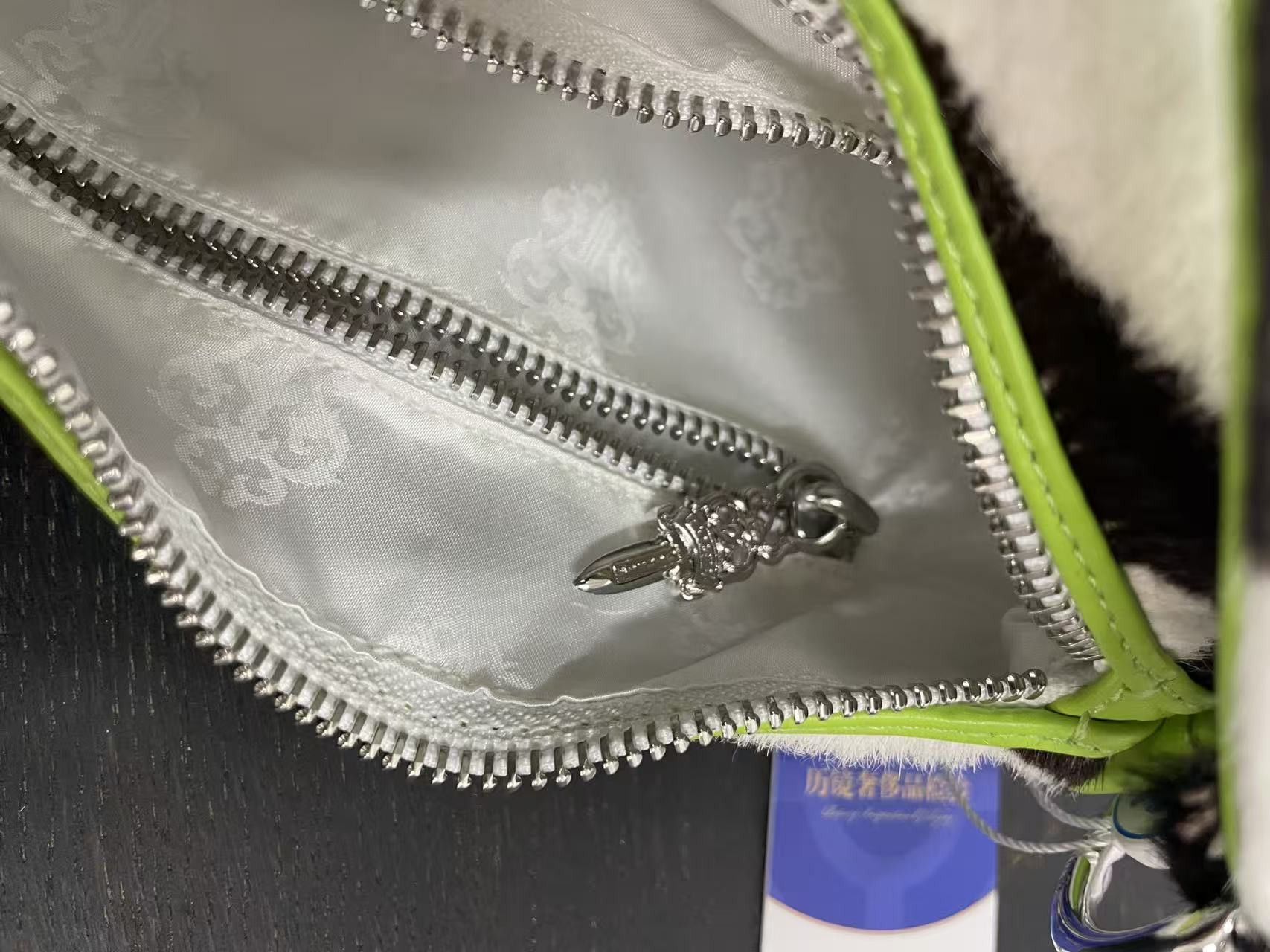Chrome Hearts Chrome Hearts Pony Hair Zebra Stripe Chicken Nugget Bag Size ONE SIZE - 12 Thumbnail