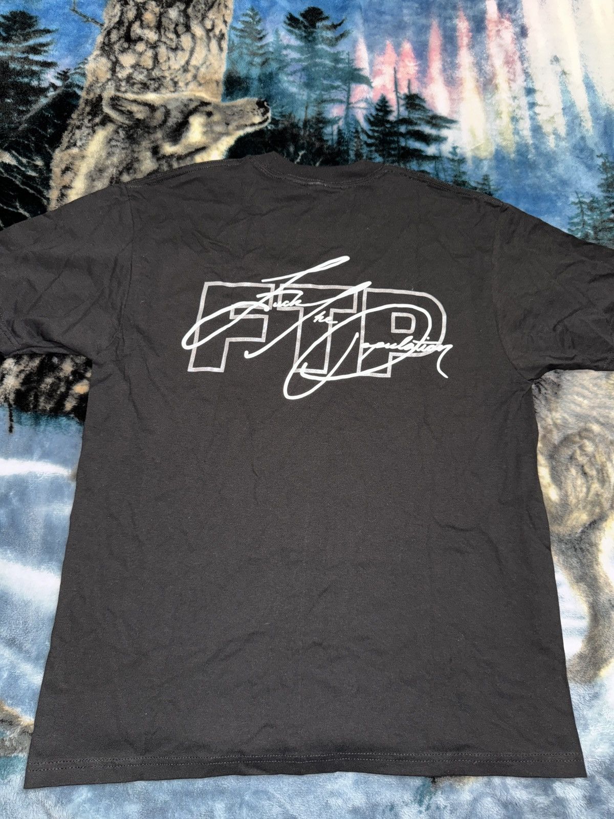 Fuck The Population FTP Signature Logo Tee Size US L / EU 52-54 / 3 - 3 Thumbnail