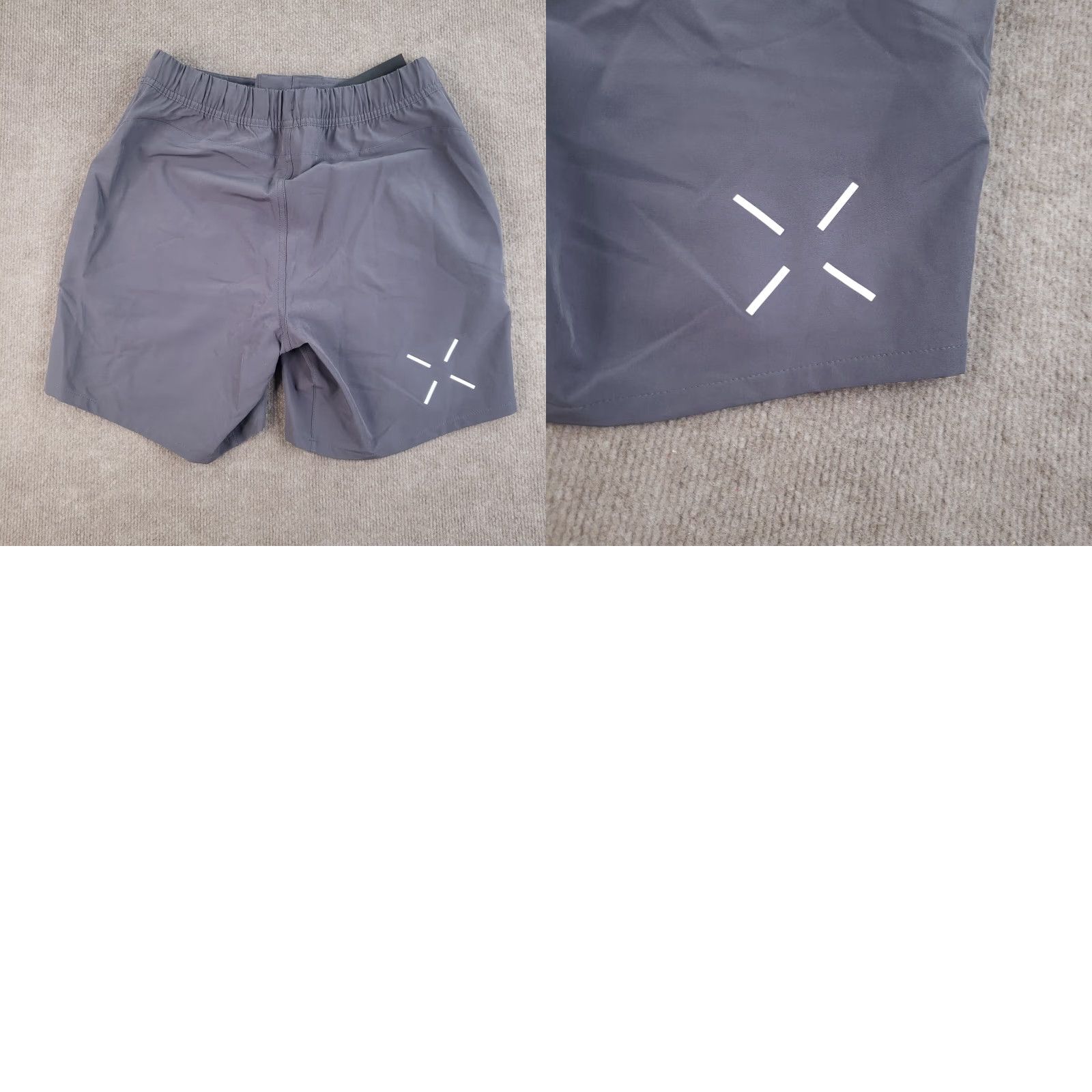 Ten Thousand Ten Thousand Foundation Shorts Mens Small Gray 7 in Inseam Pocket Stretch Athletic Short Size US 29 - 9 Thumbnail