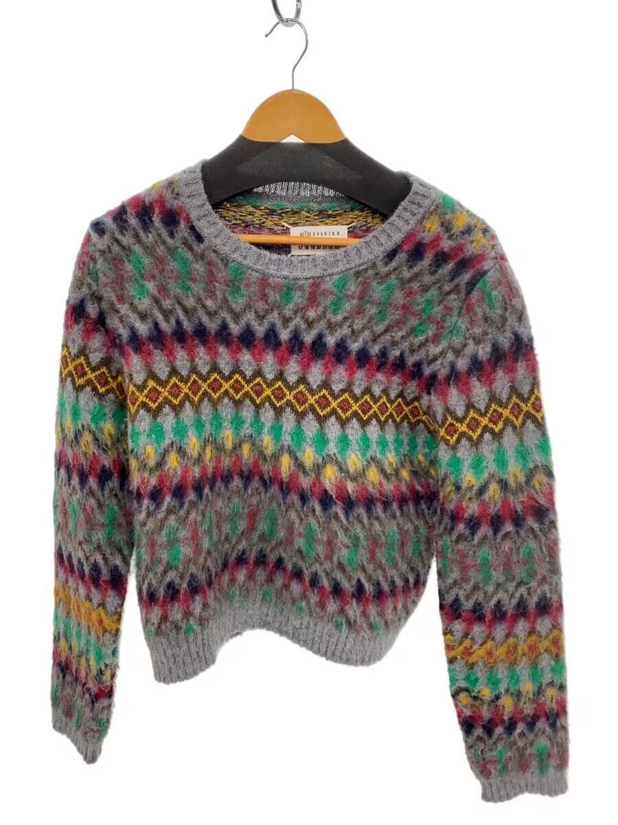 Maison Margiela Striped Pattern Wool Knit Sweater Size M / US 6-8 / IT 42-44 - 1 Thumbnail