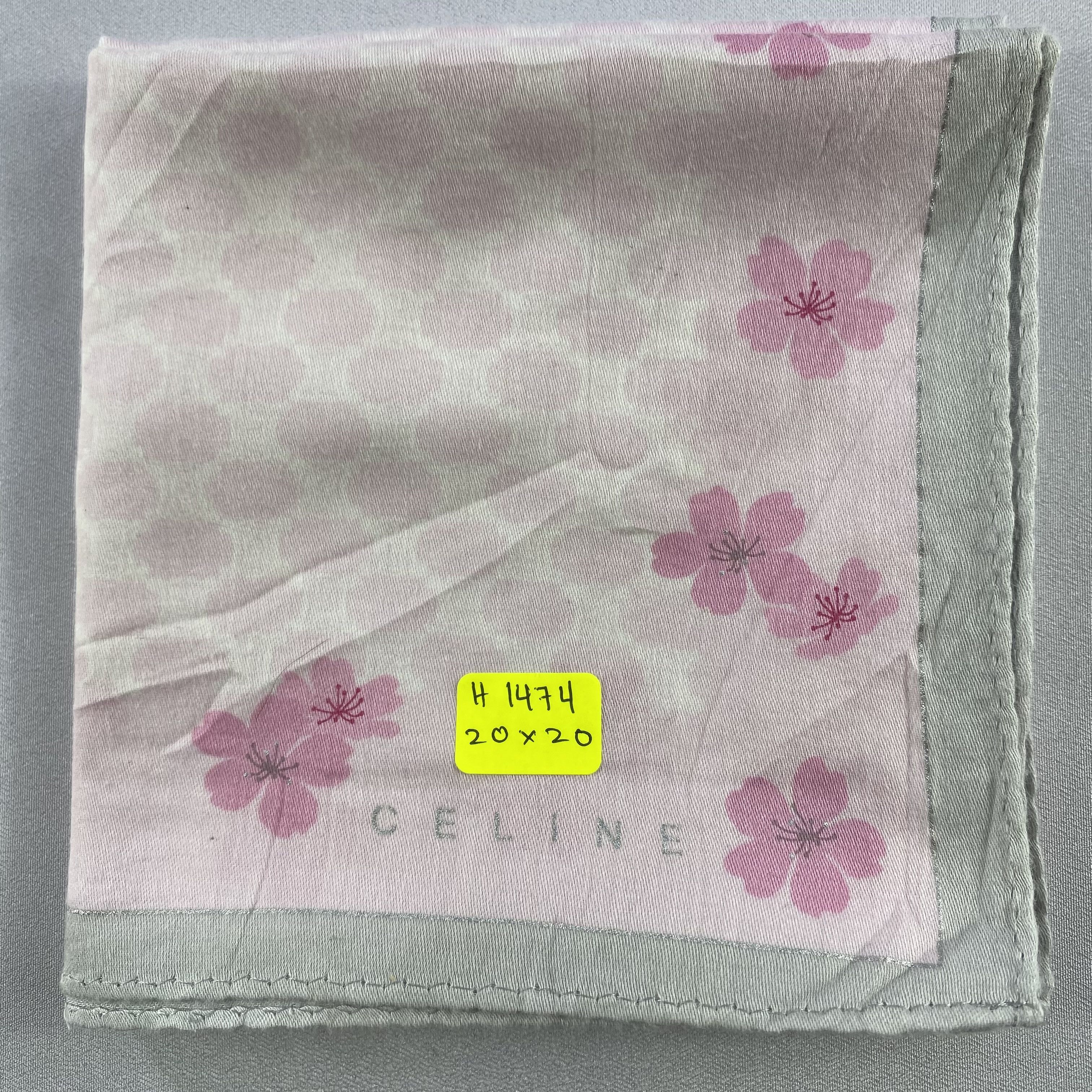 Celine × Vintage Celine Bandana/ Handkerchief / Neckerchief Size ONE SIZE - 4 Thumbnail