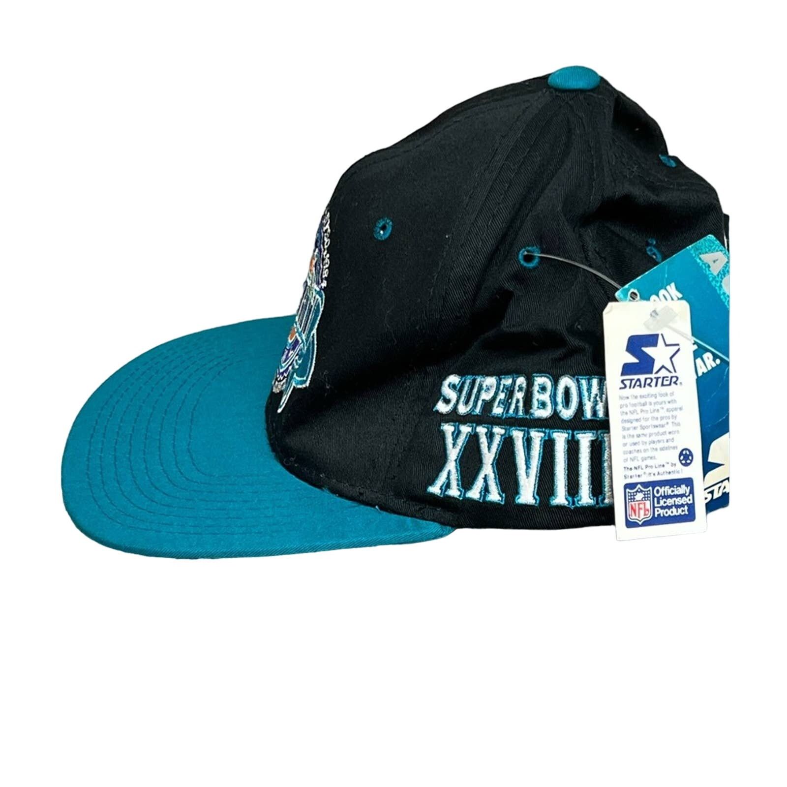 Starter Vintage Starter Super Bowl 1994 Snapback Spell Out Hat NWT Size ONE SIZE - 2 Thumbnail