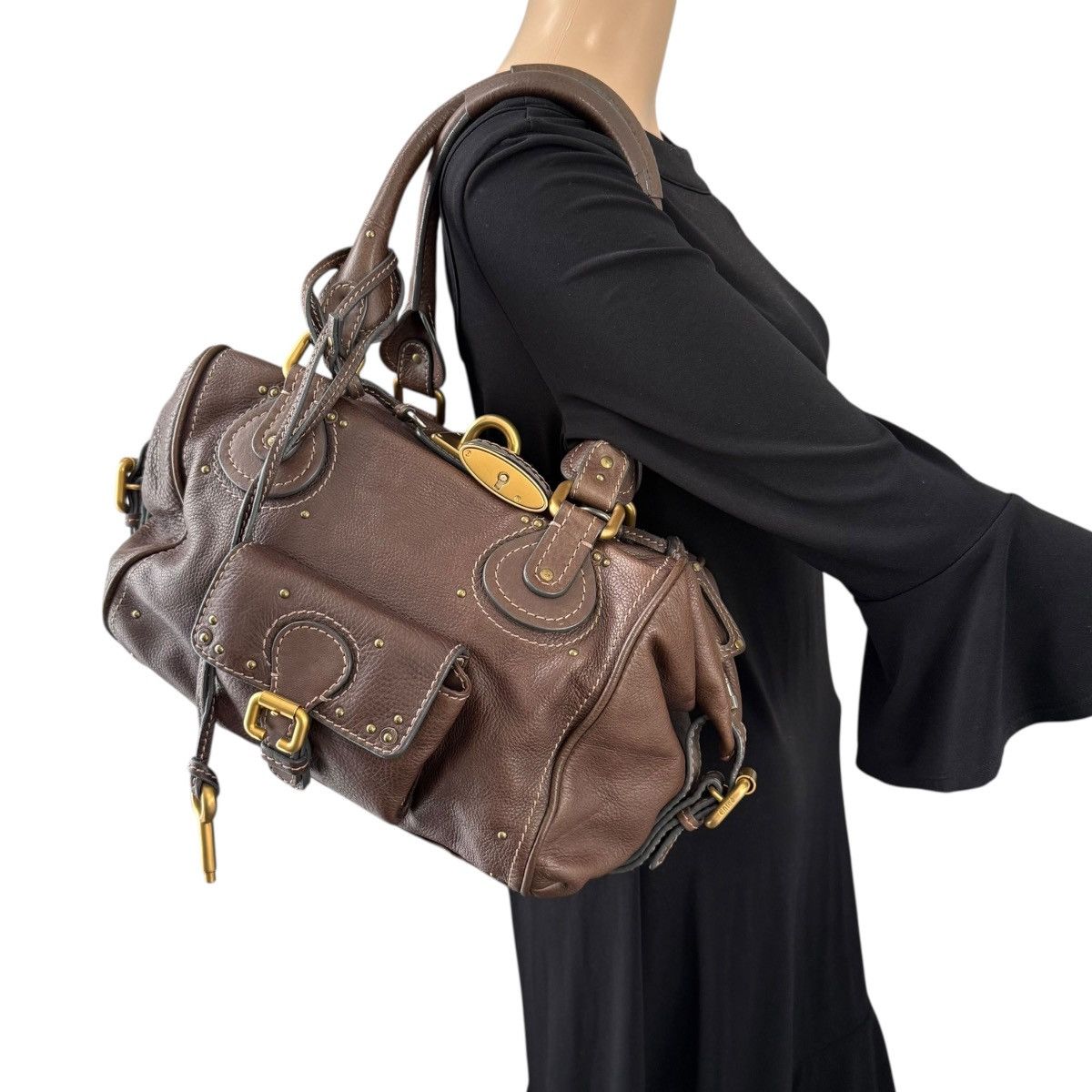 Chloe Chloe Leather Paddington Shoulder Bag Size ONE SIZE - 14 Thumbnail