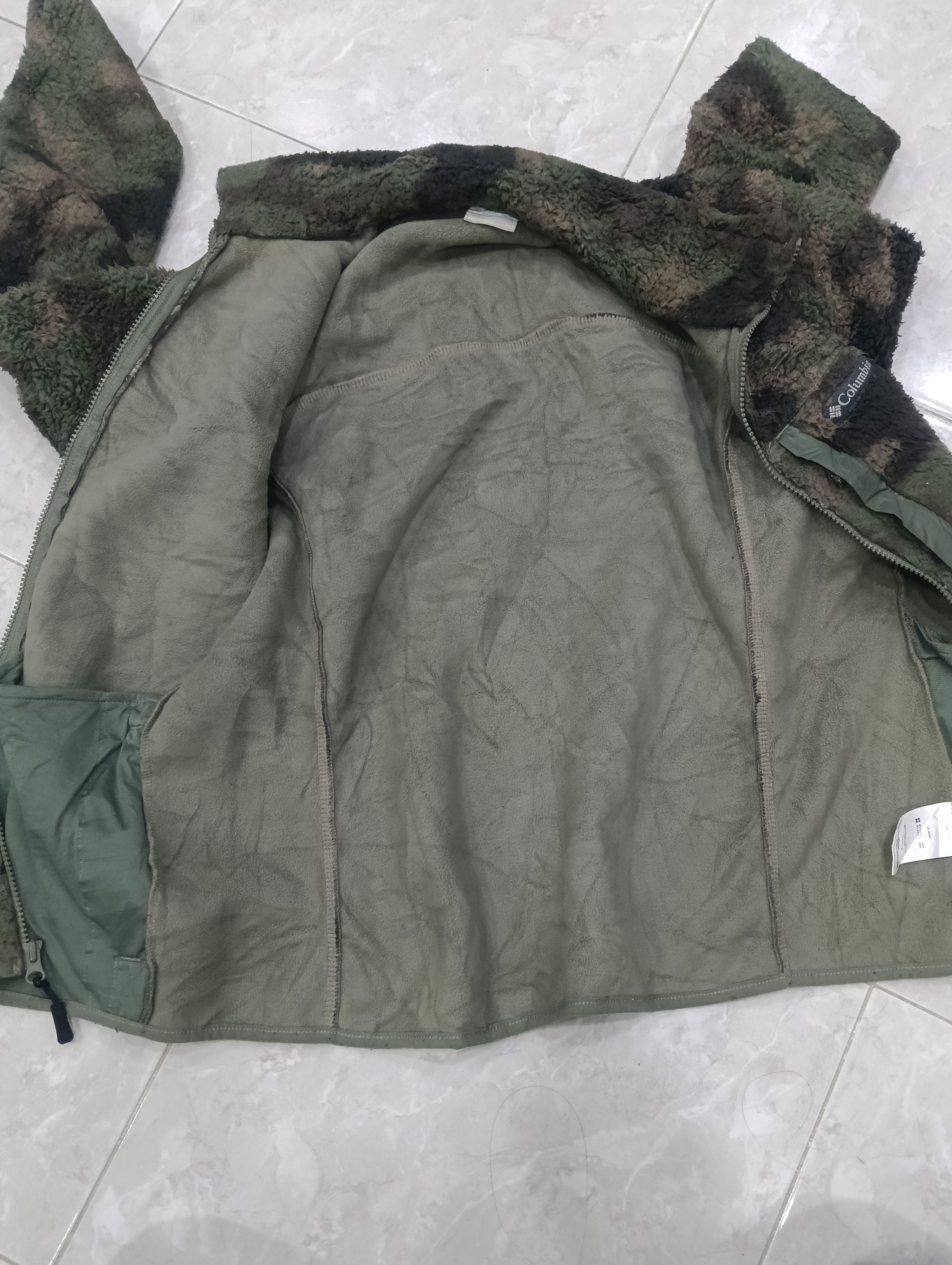 Columbia Columbia Camo Fleece Size US L / EU 52-54 / 3 - 3 Thumbnail