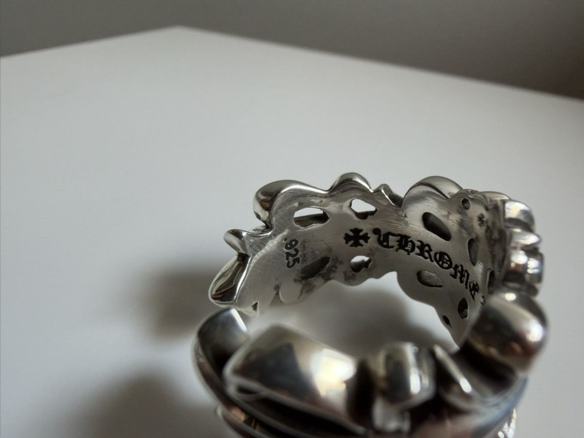 Chrome Hearts Double Floral Ring SIZE 9 Size ONE SIZE - 3 Thumbnail