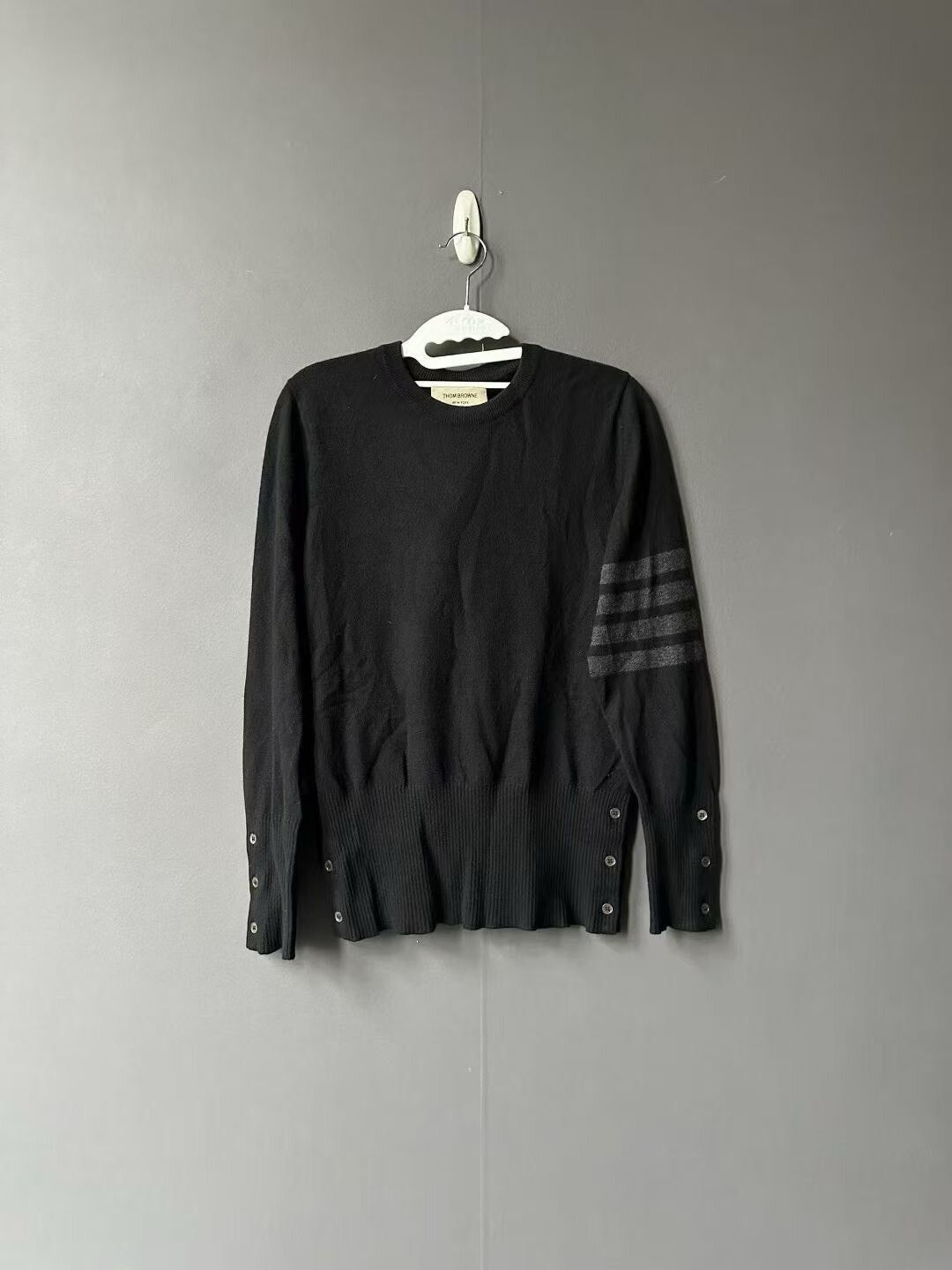 Thom Browne Limited Black Cashmere Sweater