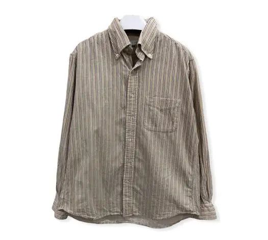 Vintage Vintage Blangrayish Striped Design Flannel Shirt 👕 Size US M / EU 48-50 / 2 - 1 Thumbnail