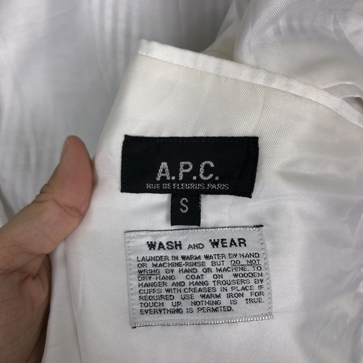 A.P.C. 🔥Hikory Chore Work Jacket A.P.C Issey Miyake Japan Size US S / EU 44-46 / 1 - 13 Thumbnail