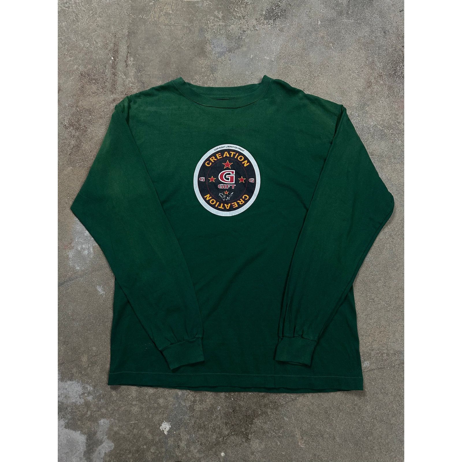 Saint Michael Saint Mxxxxxx L/S Tee Green Creation Gift Large Used Size US L / EU 52-54 / 3 - 1 Thumbnail