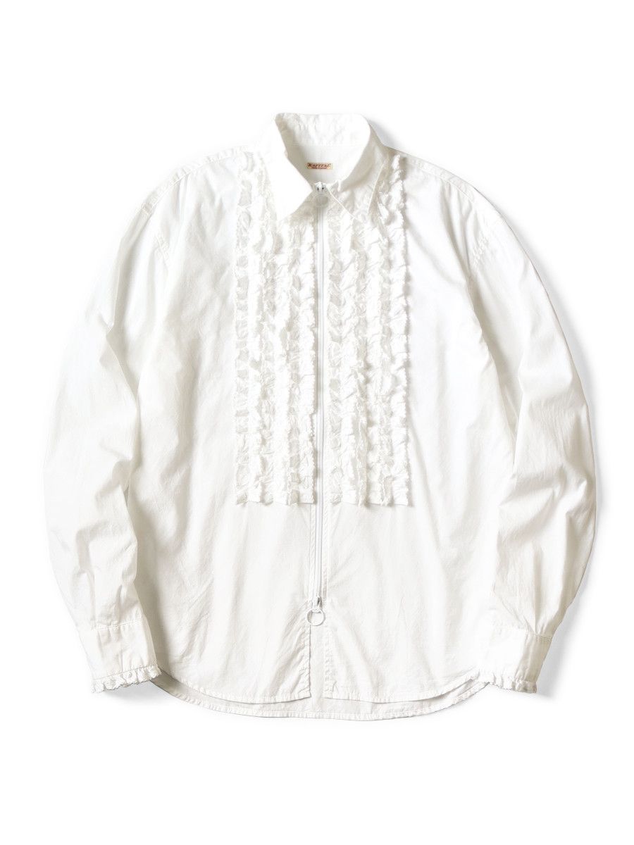 kapital Broad ZIPPER Frilled Shirt