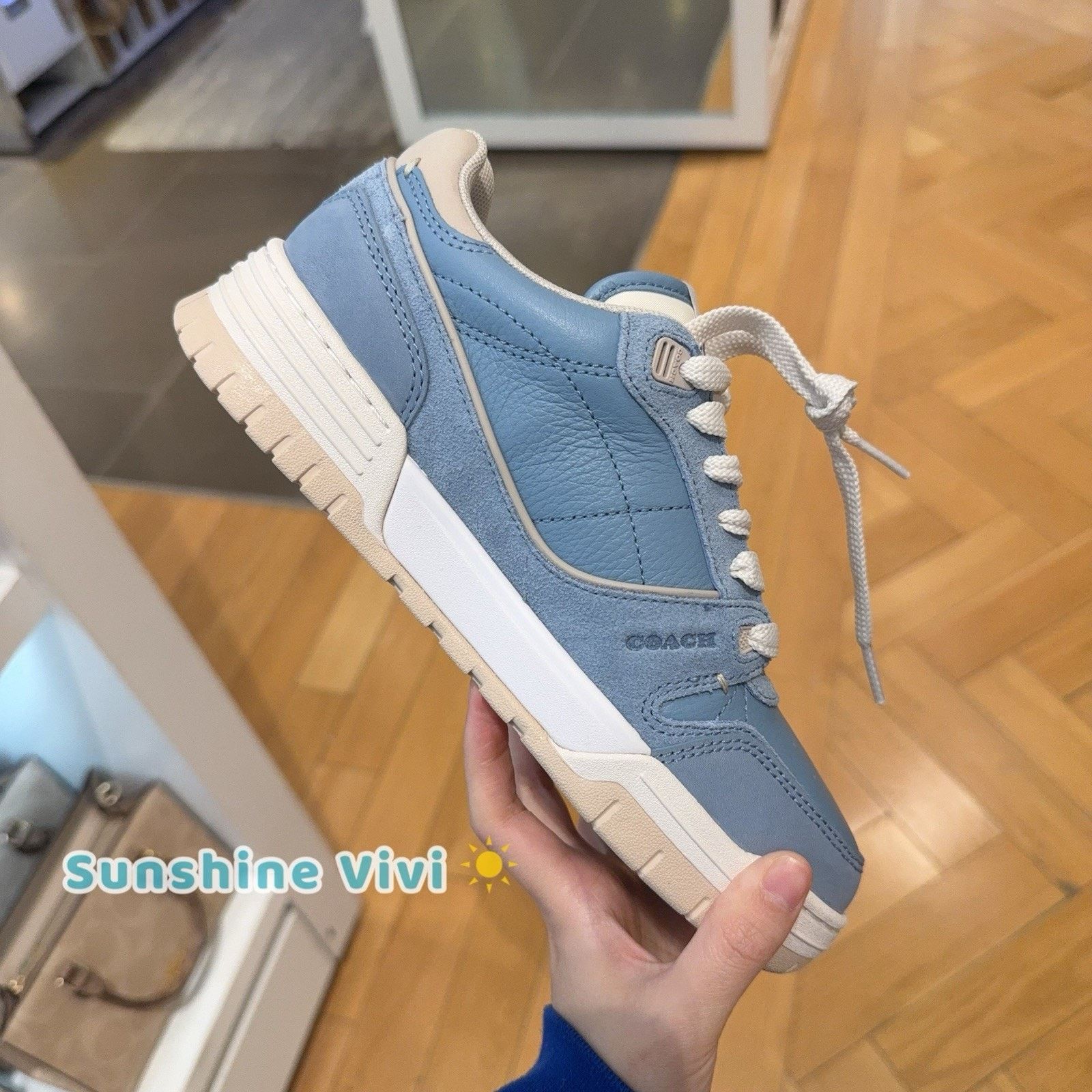 Coach NWT Coach Women's Soho Sneaker CAQ22 bluebell us 7 Size US 7 / EU 40 - 3 Thumbnail