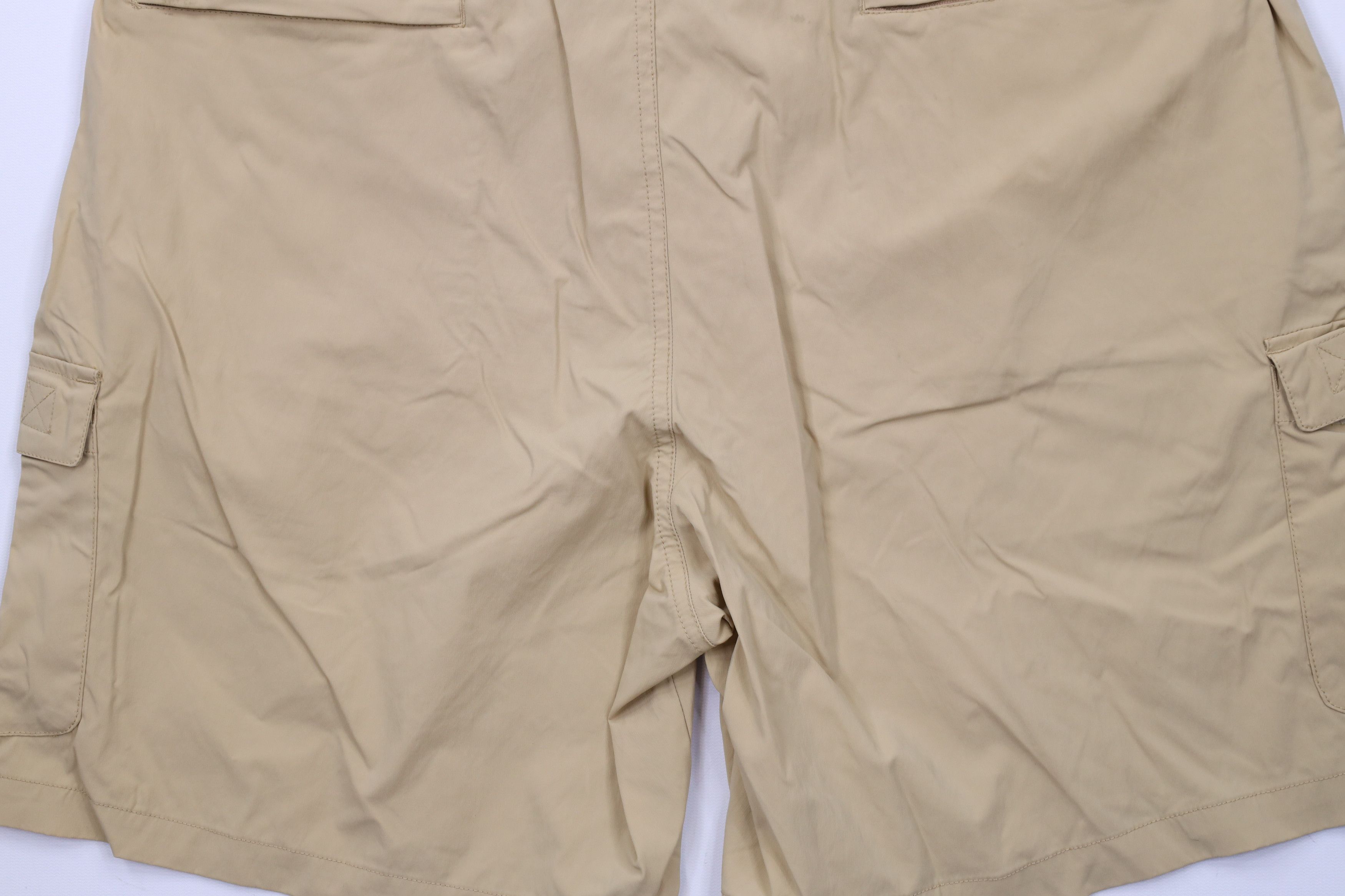 L.L. Bean × Vintage Vintage Y2K LL Bean Tech Hiking Cargo Shorts Beige Nylon Size US 34 / EU 50 - 10 Thumbnail