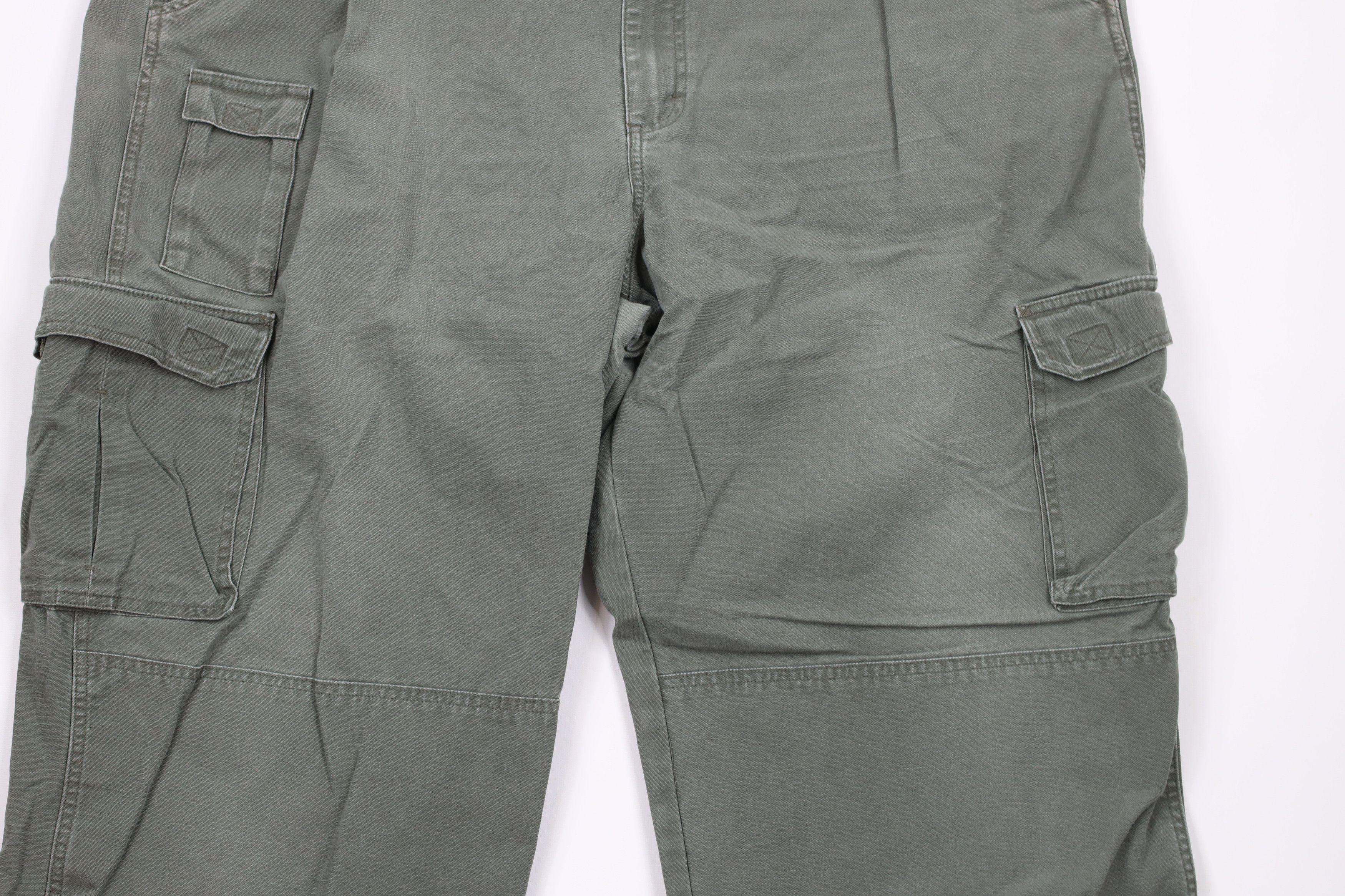 Cabelas × Vintage Vintage Cabelas Knee Wide Leg Canvas Cargo Pants Green Size US 44 / EU 60 - 3 Thumbnail