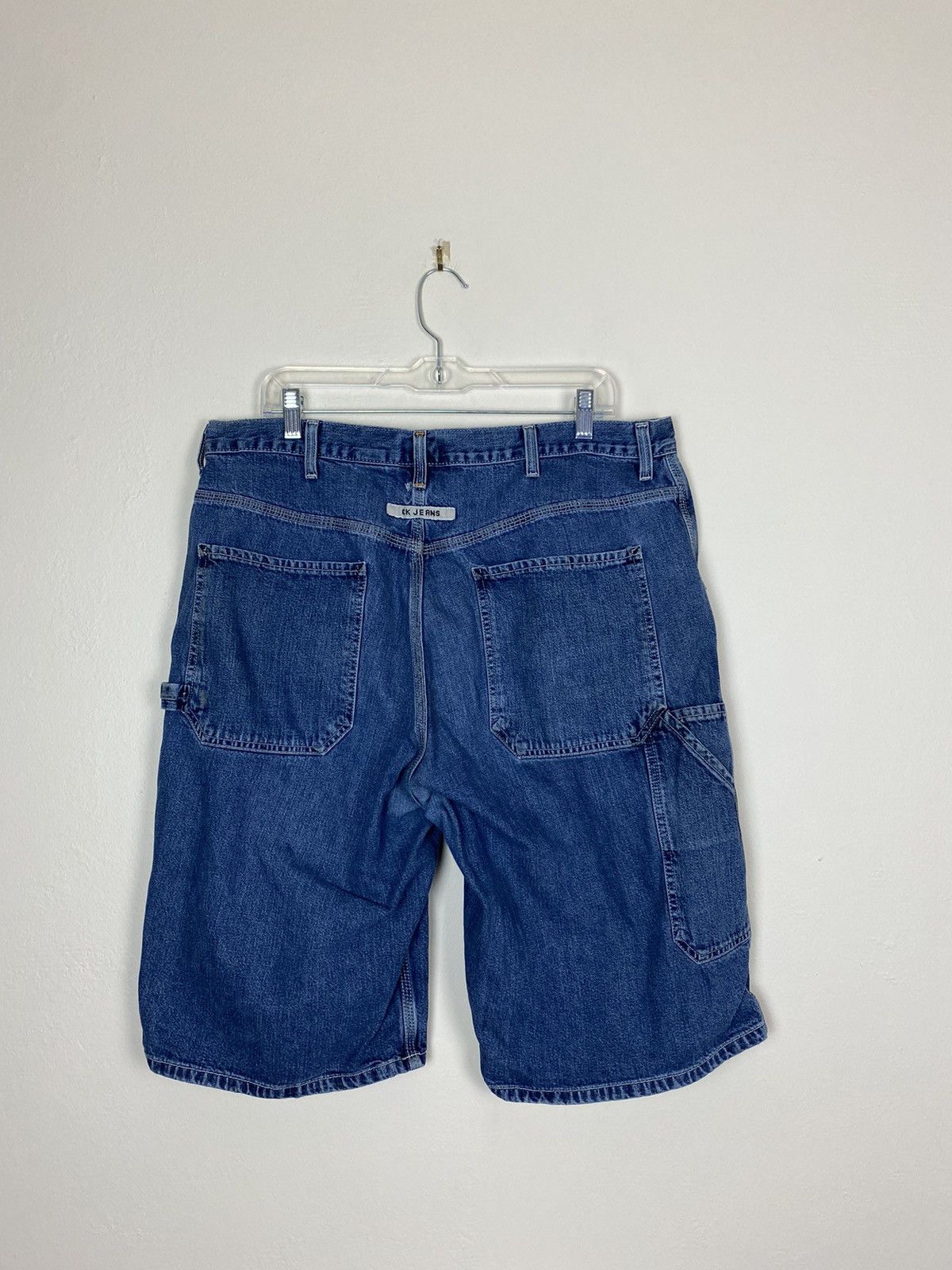 Calvin Klein × Vintage Vintage 90’s Calvin Klein Denim Jean Shorts Jorts y2k rare Size US 36 / EU 52 - 7 Thumbnail