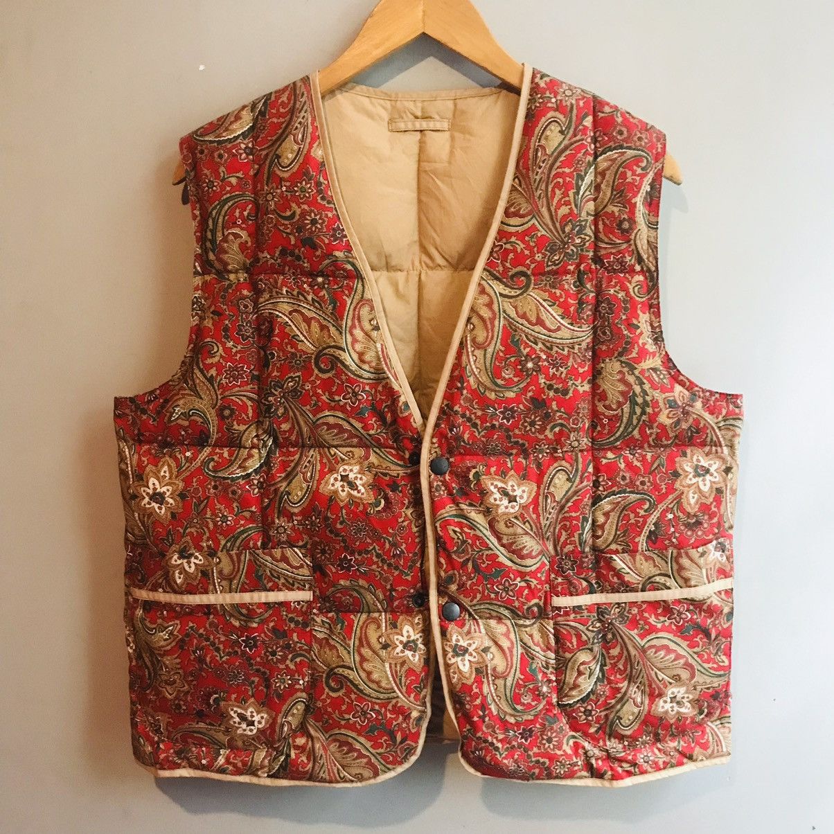 Seditionaries Paisley Puffer Vest From Japan Domestic Market Size US L / EU 52-54 / 3 - 1 Thumbnail