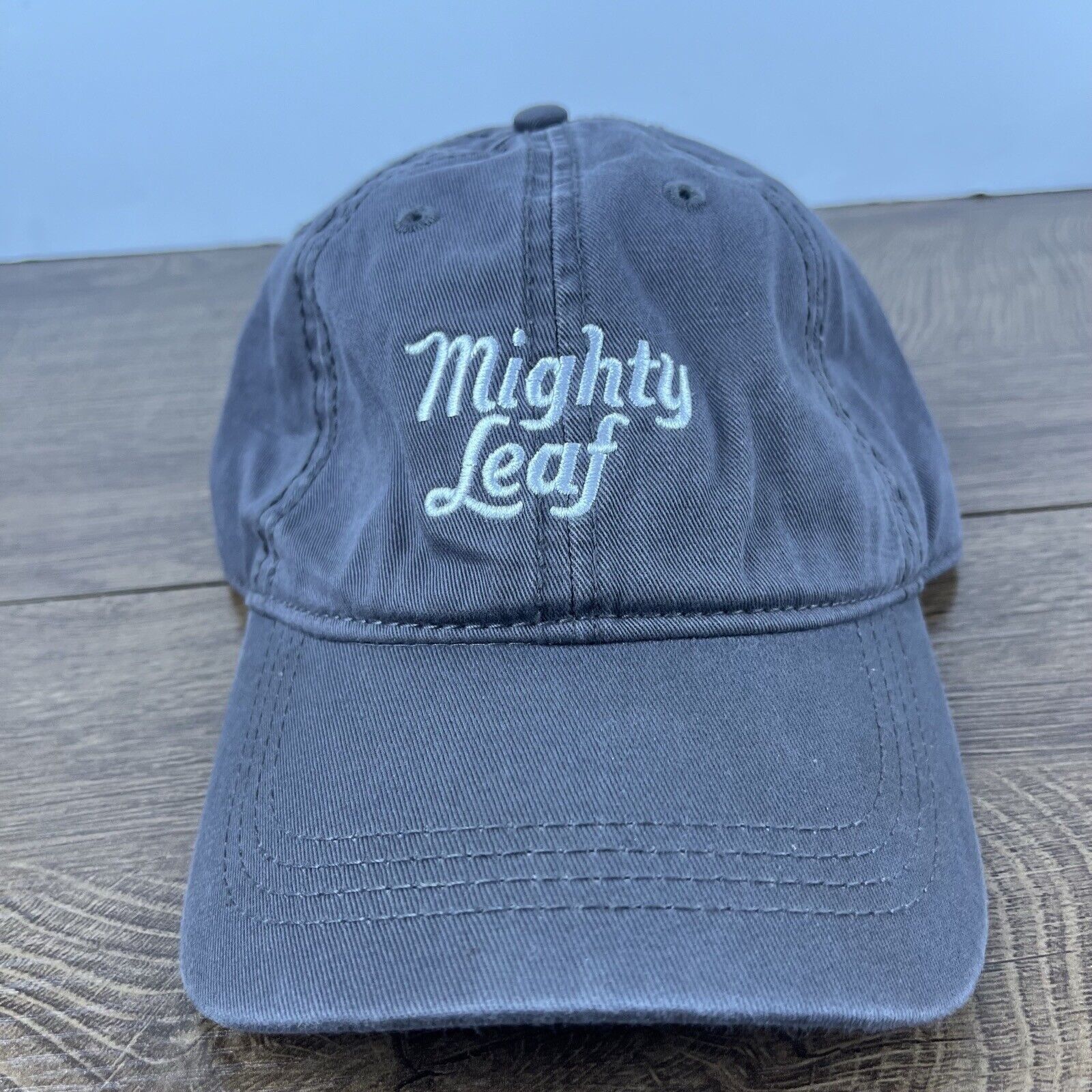 Other Mighty Leaf Hat Gray Adjustable Hat Gray Adult Size Hat Size ONE SIZE - 1 Thumbnail